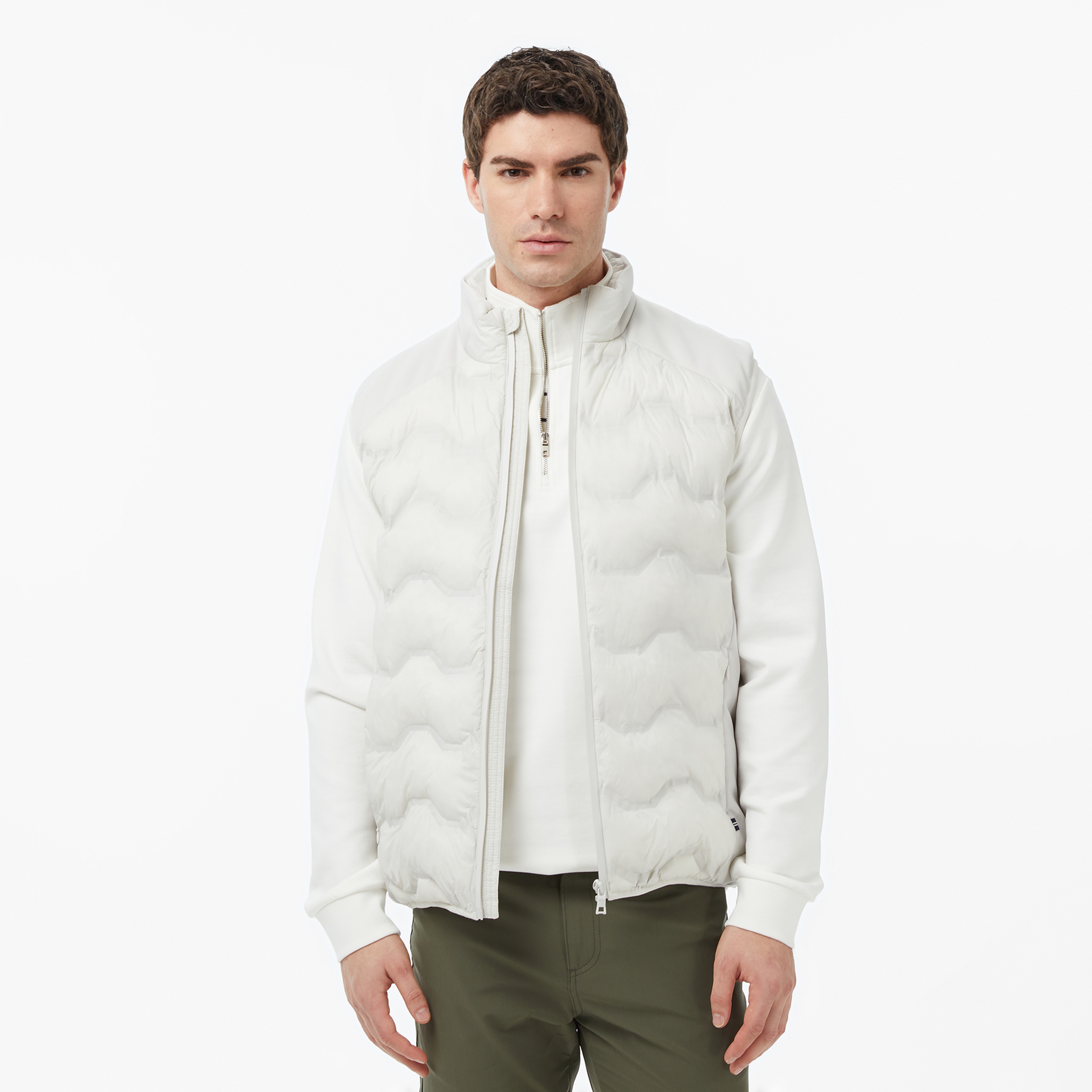 Nautica Erkek Gri Regular Fit Su İtici Yelek