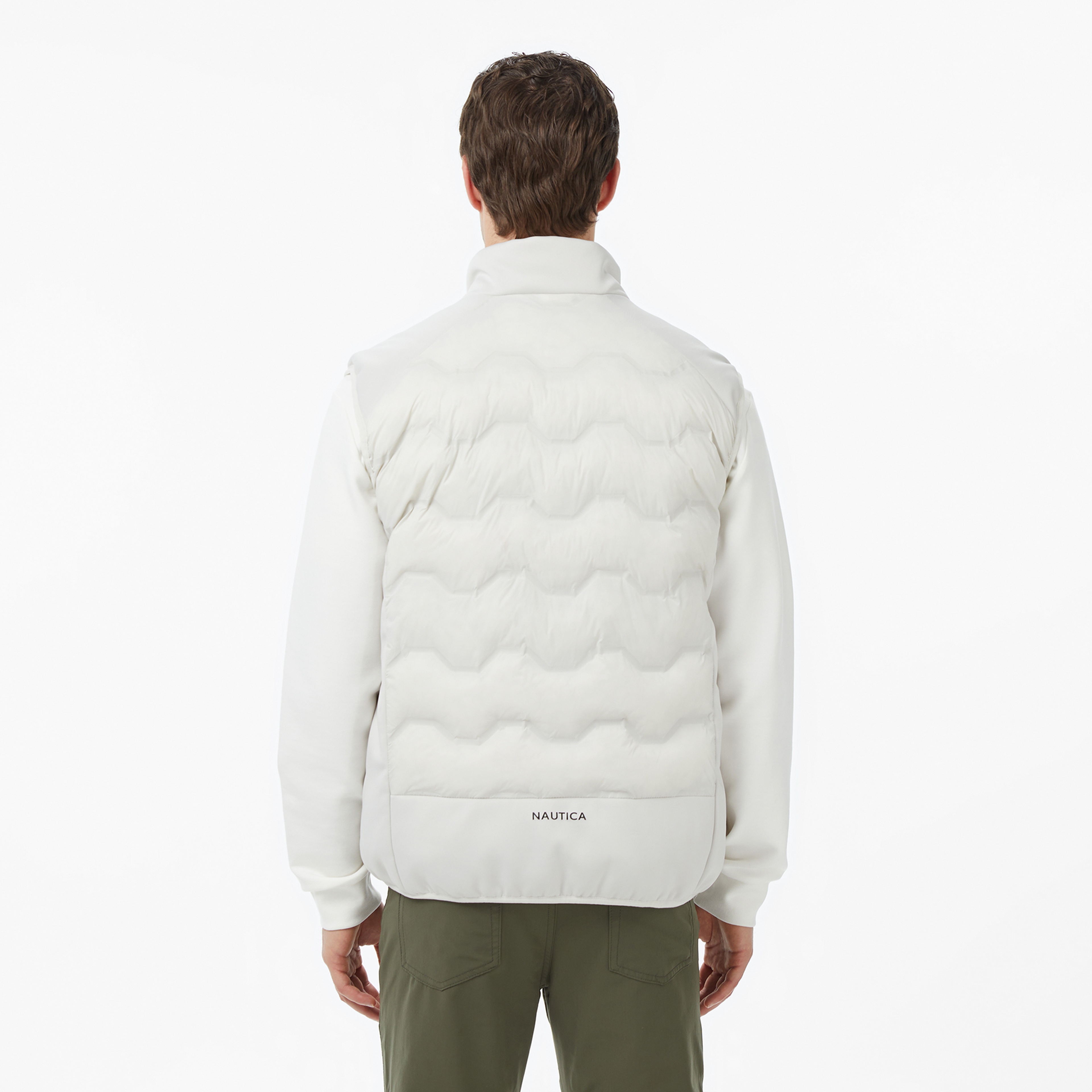 Nautica Erkek Gri Regular Fit Su İtici Yelek