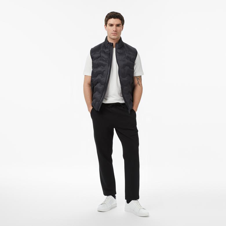 Nautica Erkek Siyah Regular Fit Su İtici Yelek