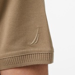 Nautica Erkek Bej Regular Fit Polo Yaka T-Shirt