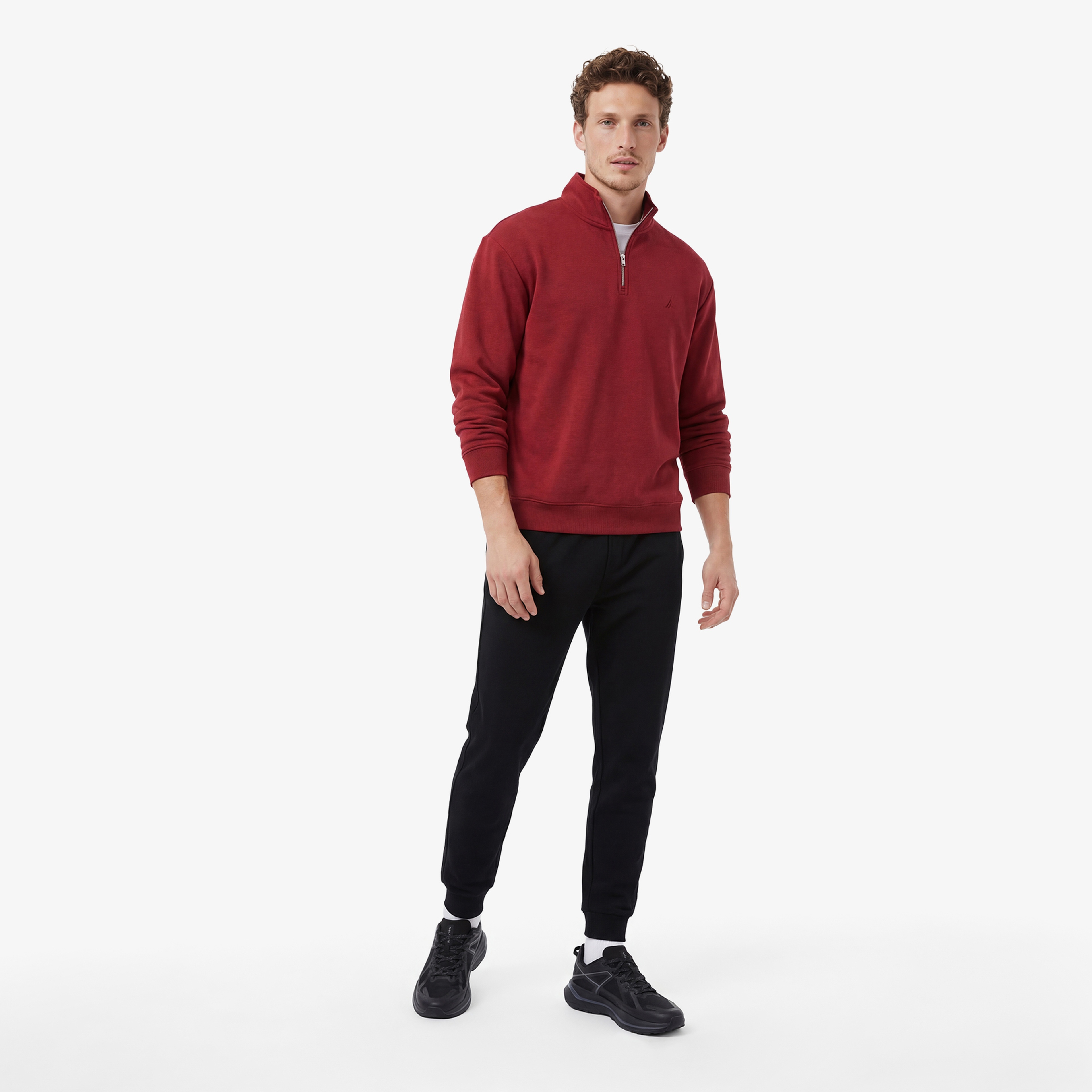 Nautica Erkek Siyah Regular Fit Eşofman Altı