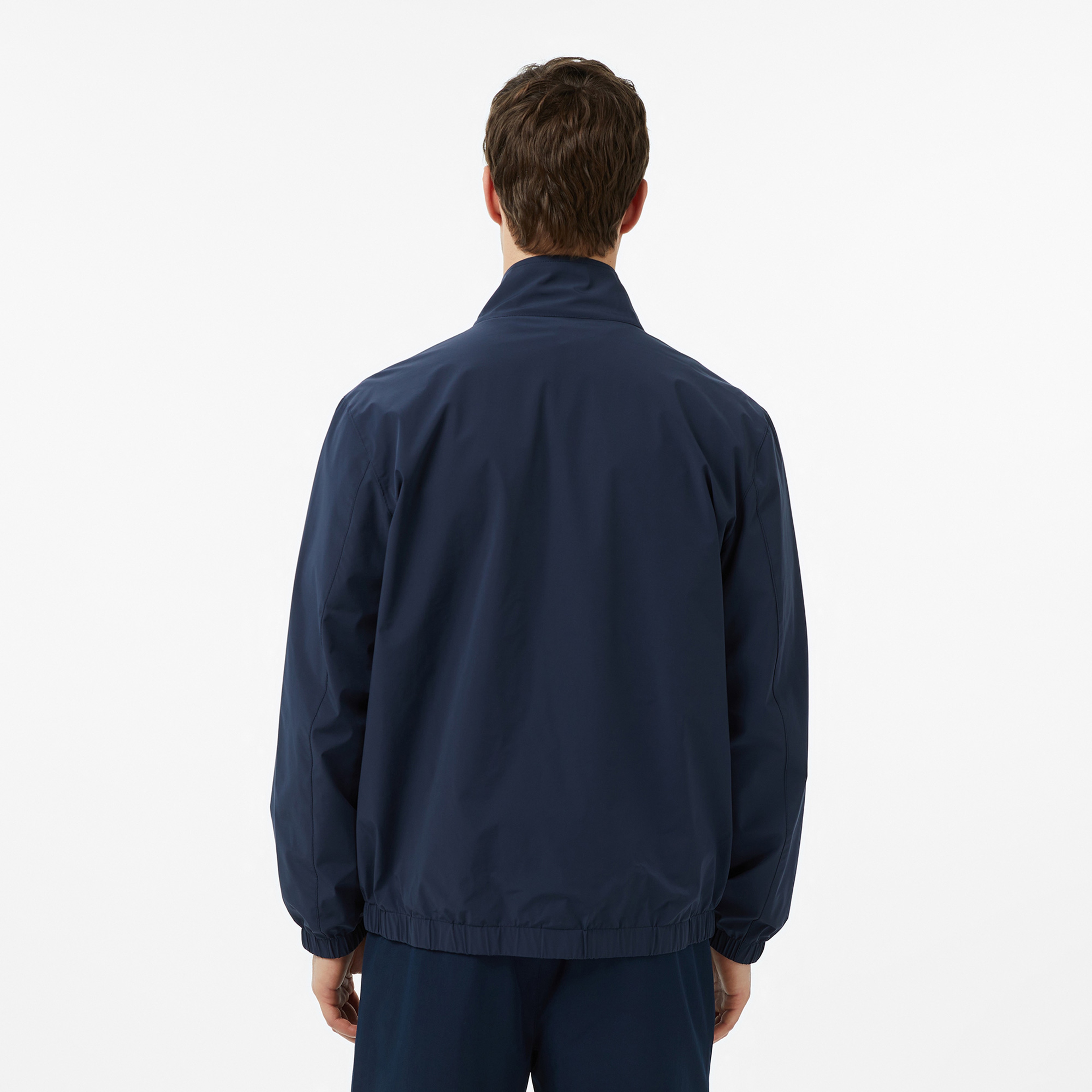 Nautica Erkek Lacivert Regular Fit Dik Yaka Su İtici Mont