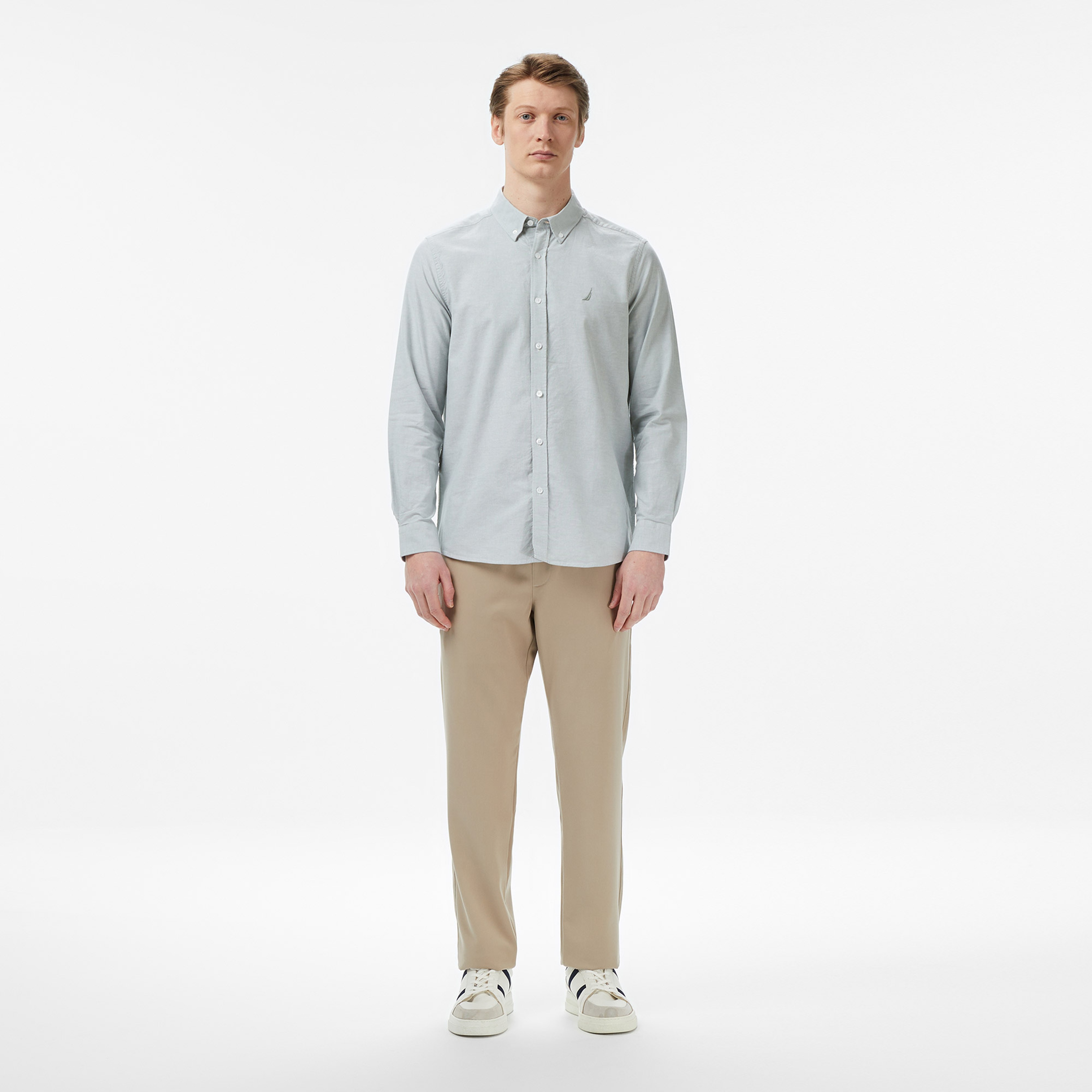 Nautica Erkek Yeşil Regular Fit Gömlek
