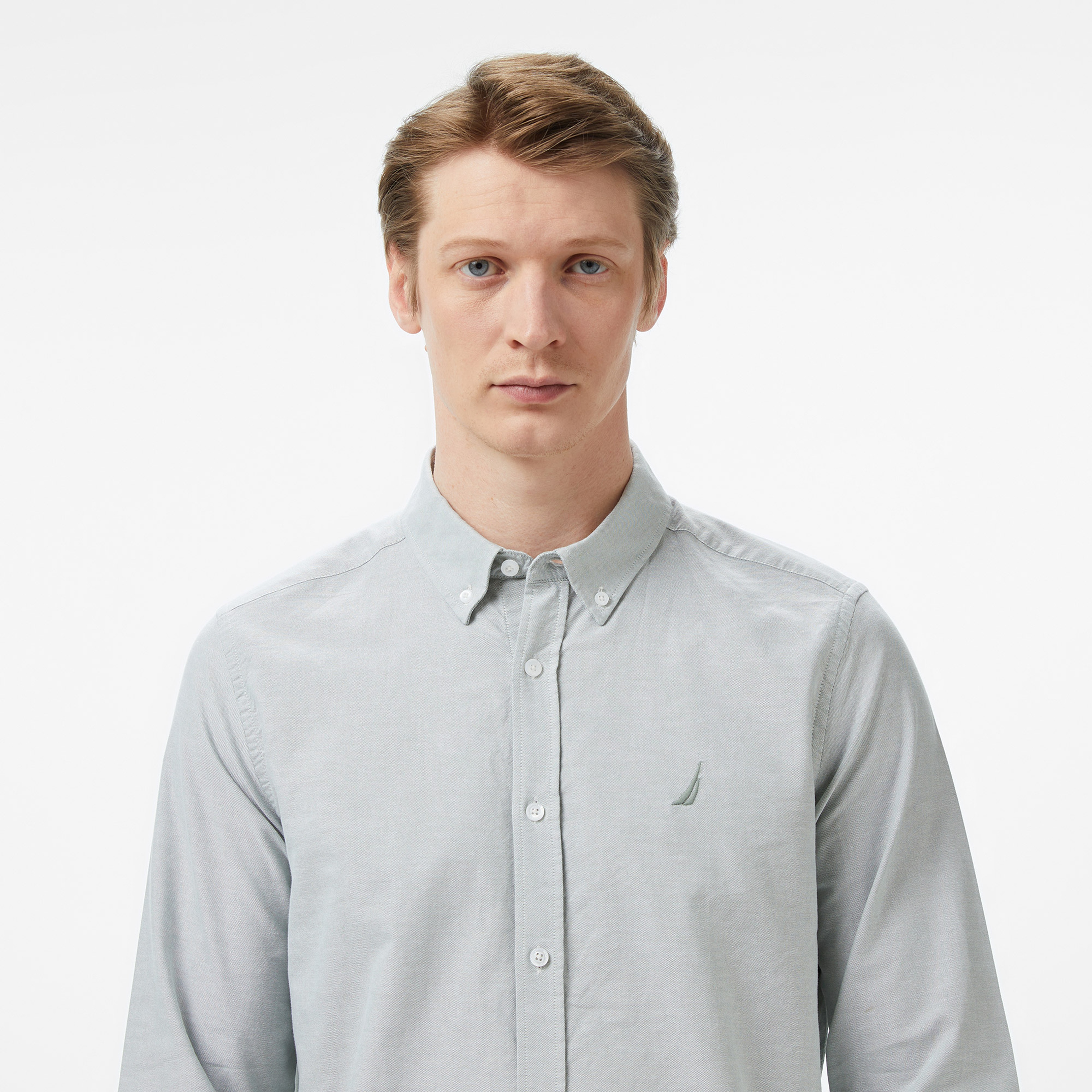 Nautica Erkek Yeşil Regular Fit Gömlek