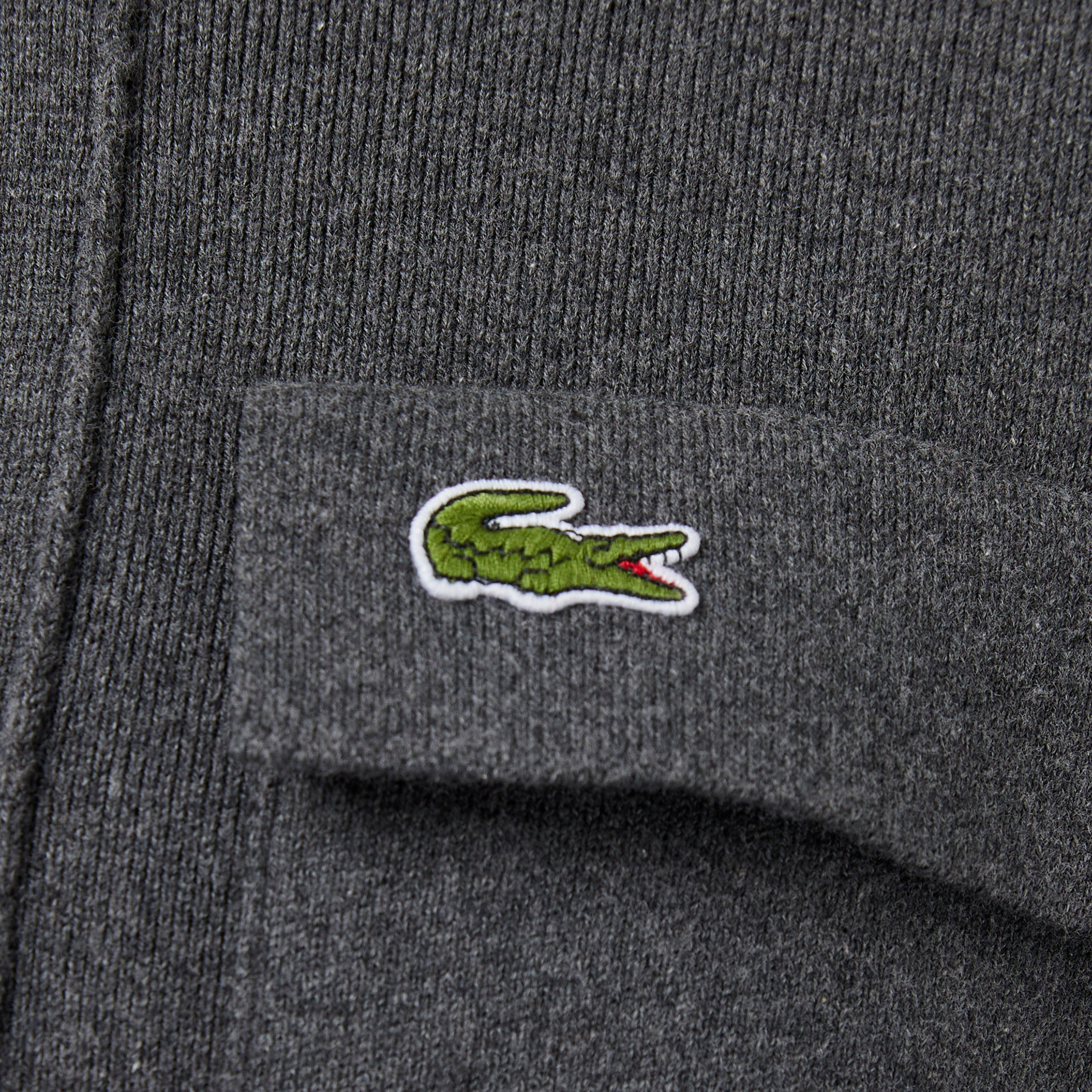Lacoste Loose Fit Erkek Beyaz Kazak