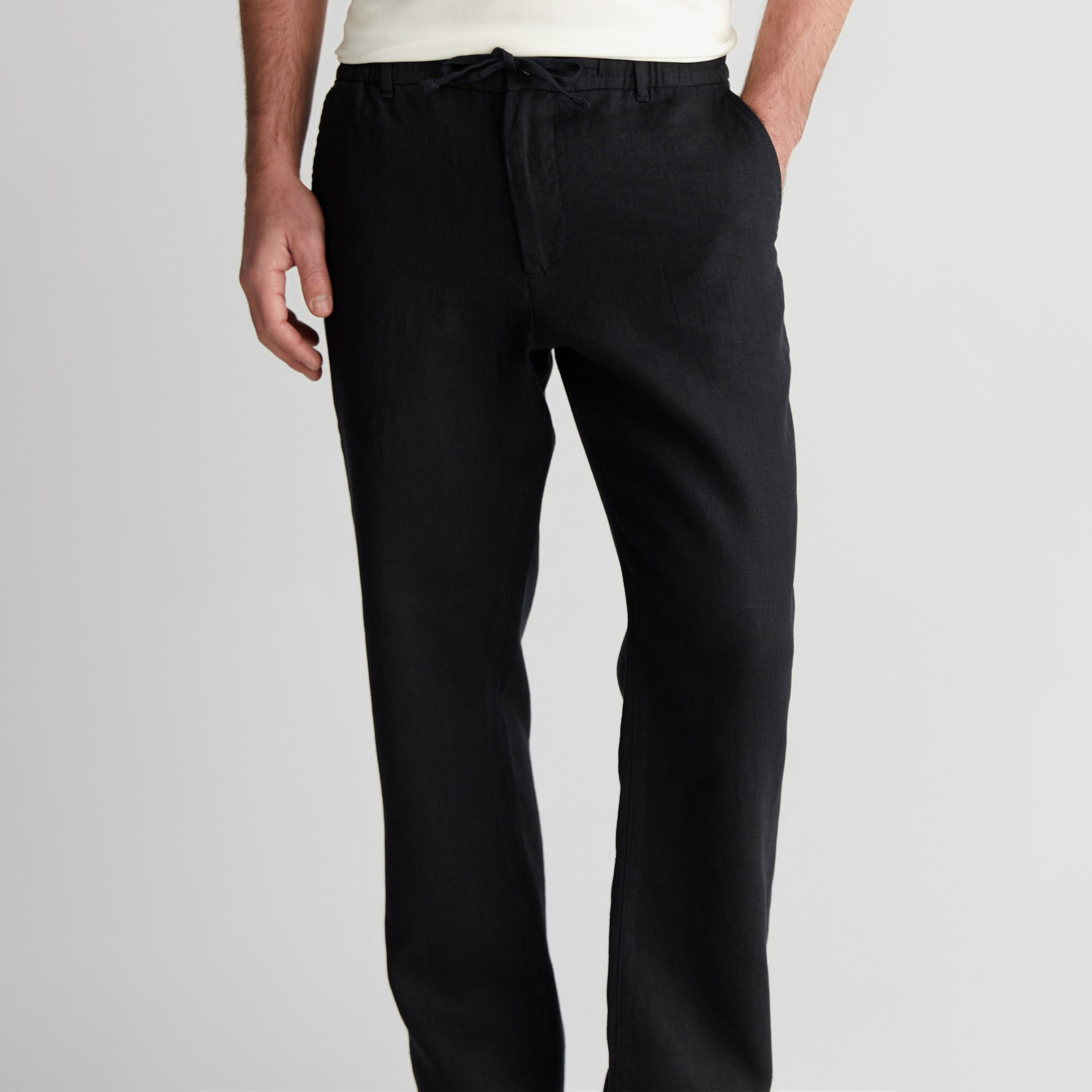 GANT Erkek Siyah Regular Fit Pantolon