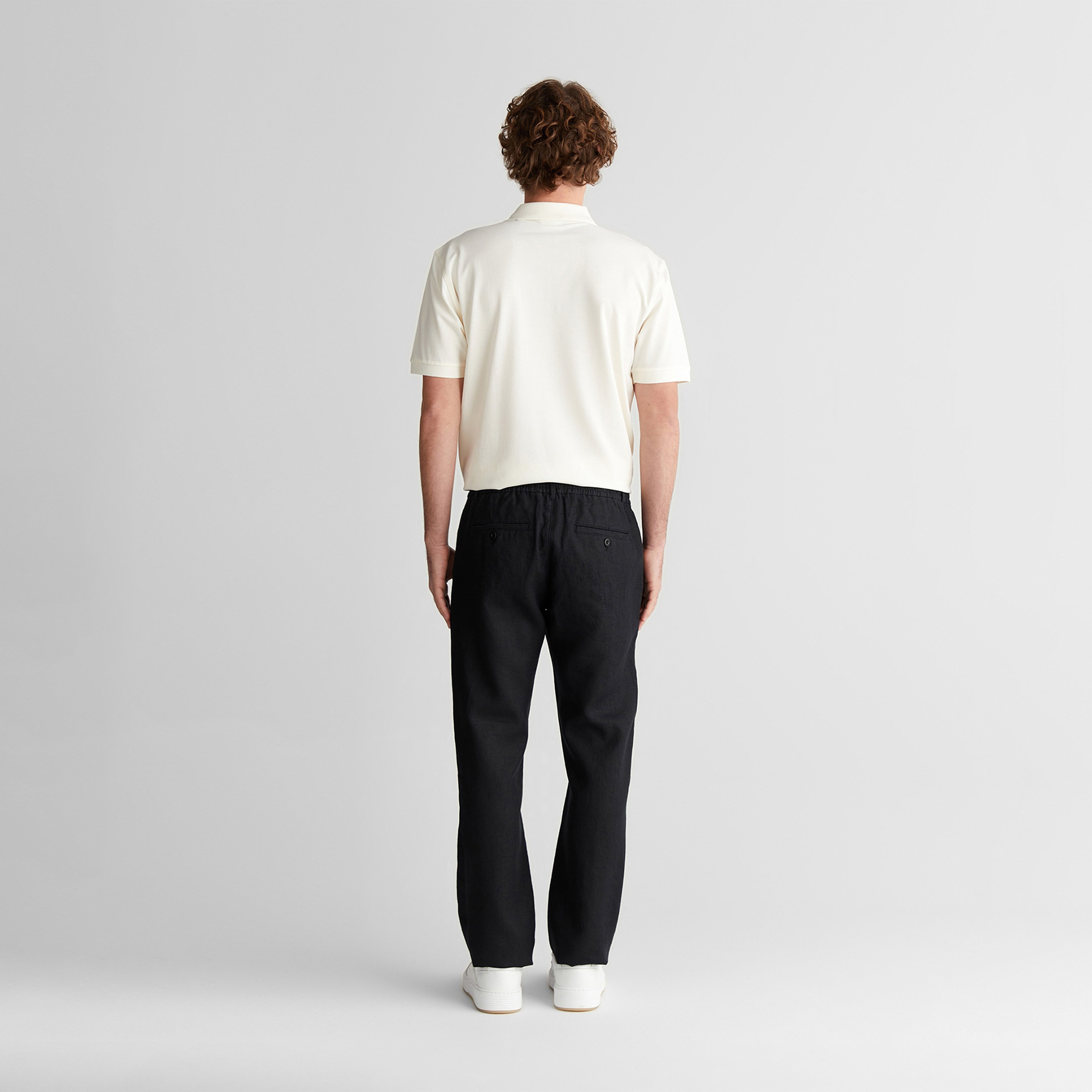 GANT Erkek Siyah Regular Fit Pantolon
