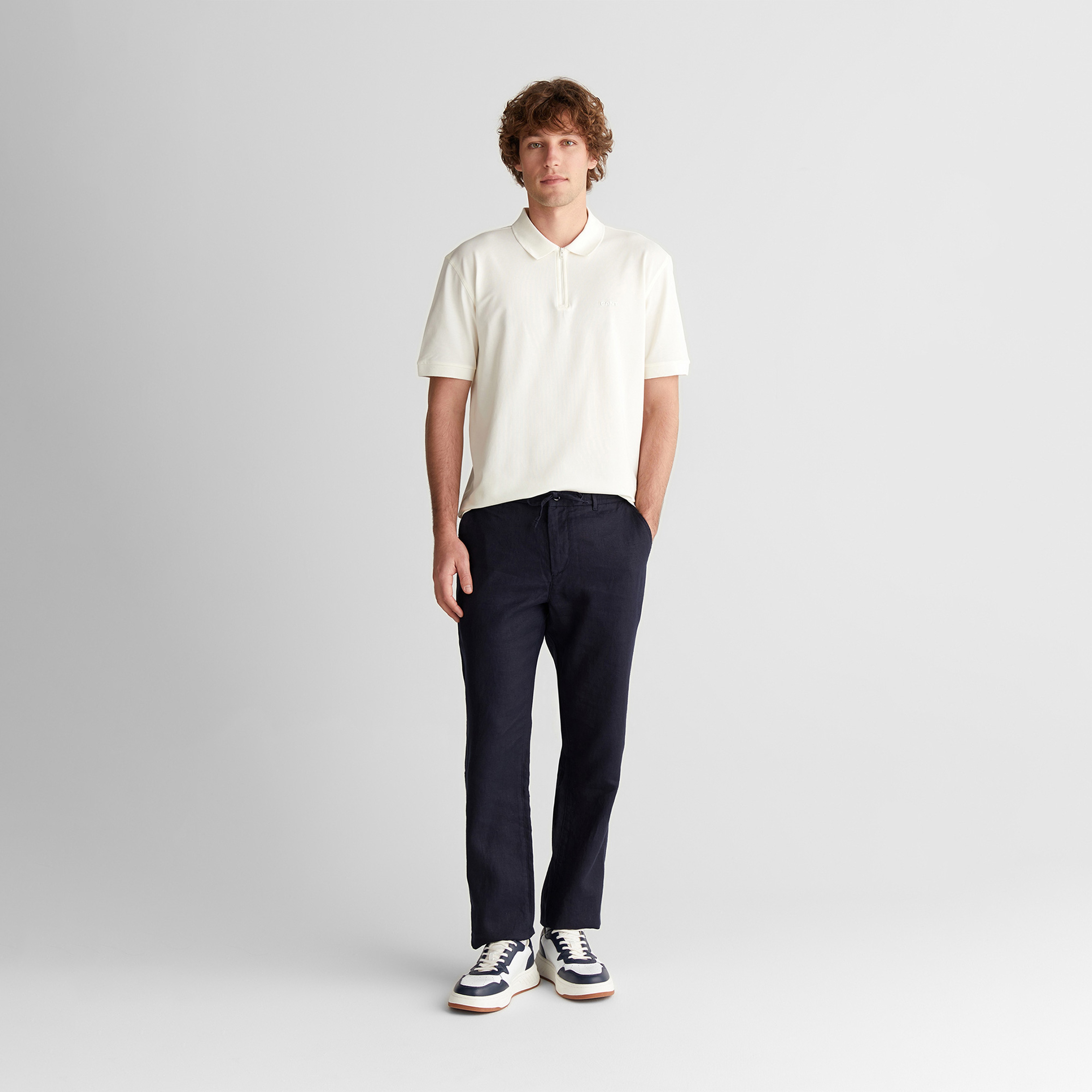GANT Erkek Lacivert Regular Fit Pantolon