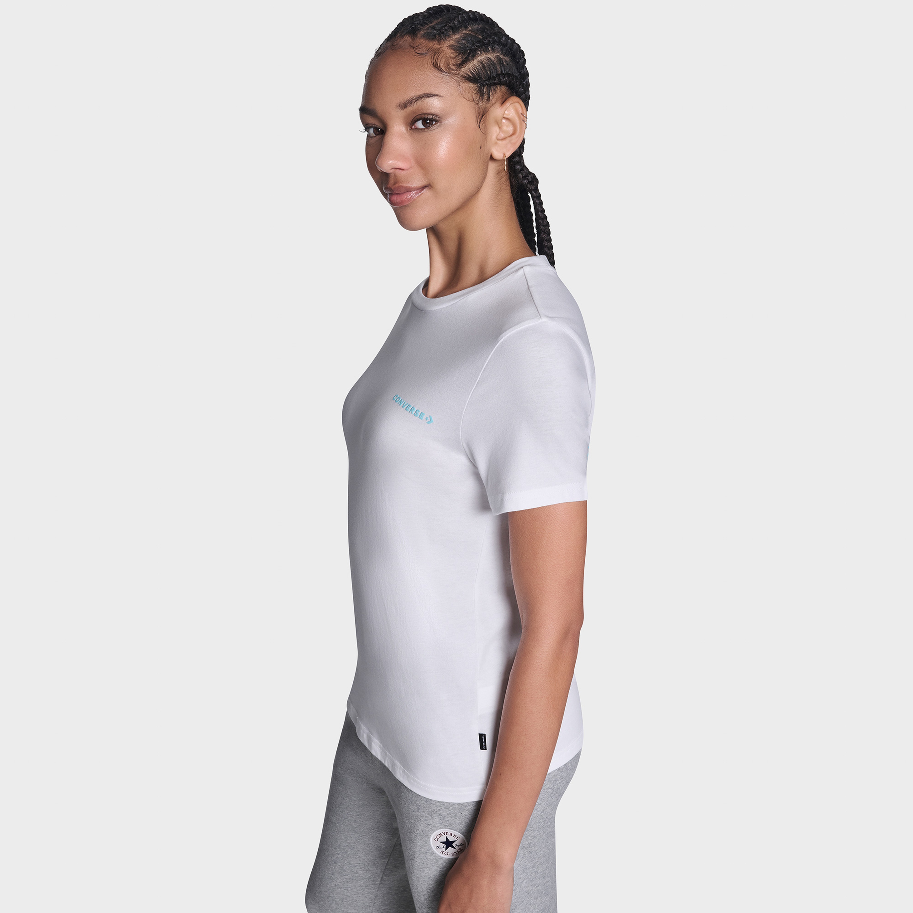 Converse Kadın Beyaz T-Shirt