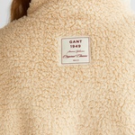 Logo-patched quilted jacket