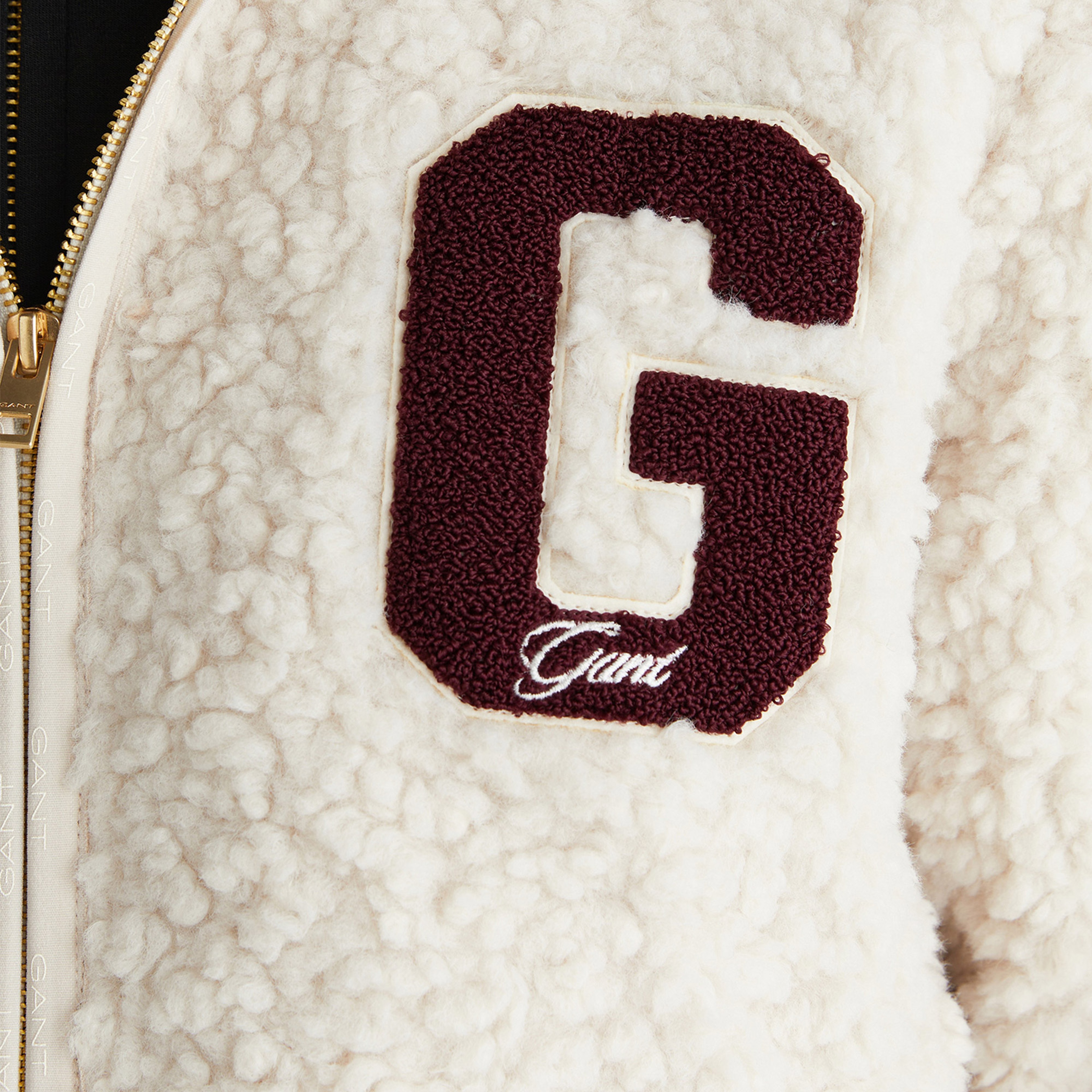 GANT Kadın Krem Polar Sweatshirt