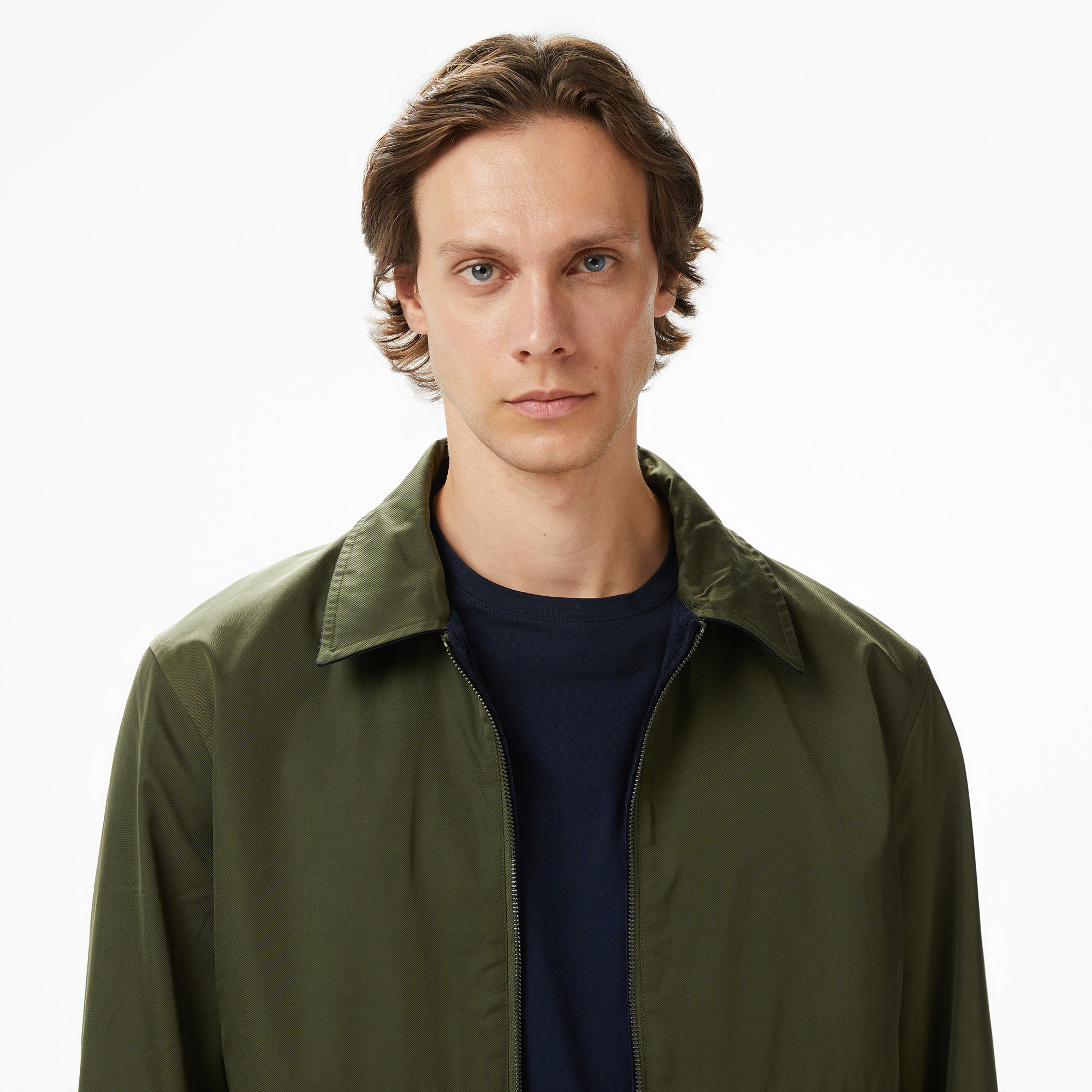 Tommy Hilfiger Reversible Çift Taraflı Erkek Lacivert Ceket