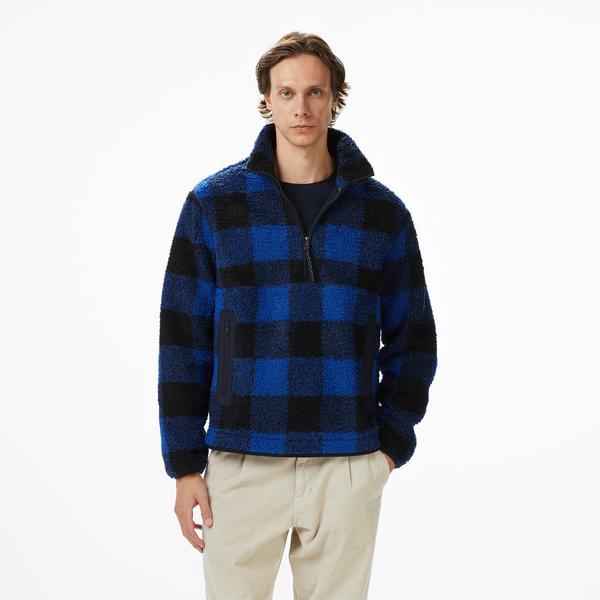 Tommy Hilfiger Regular Fit Erkek Mavi Sweatshirt