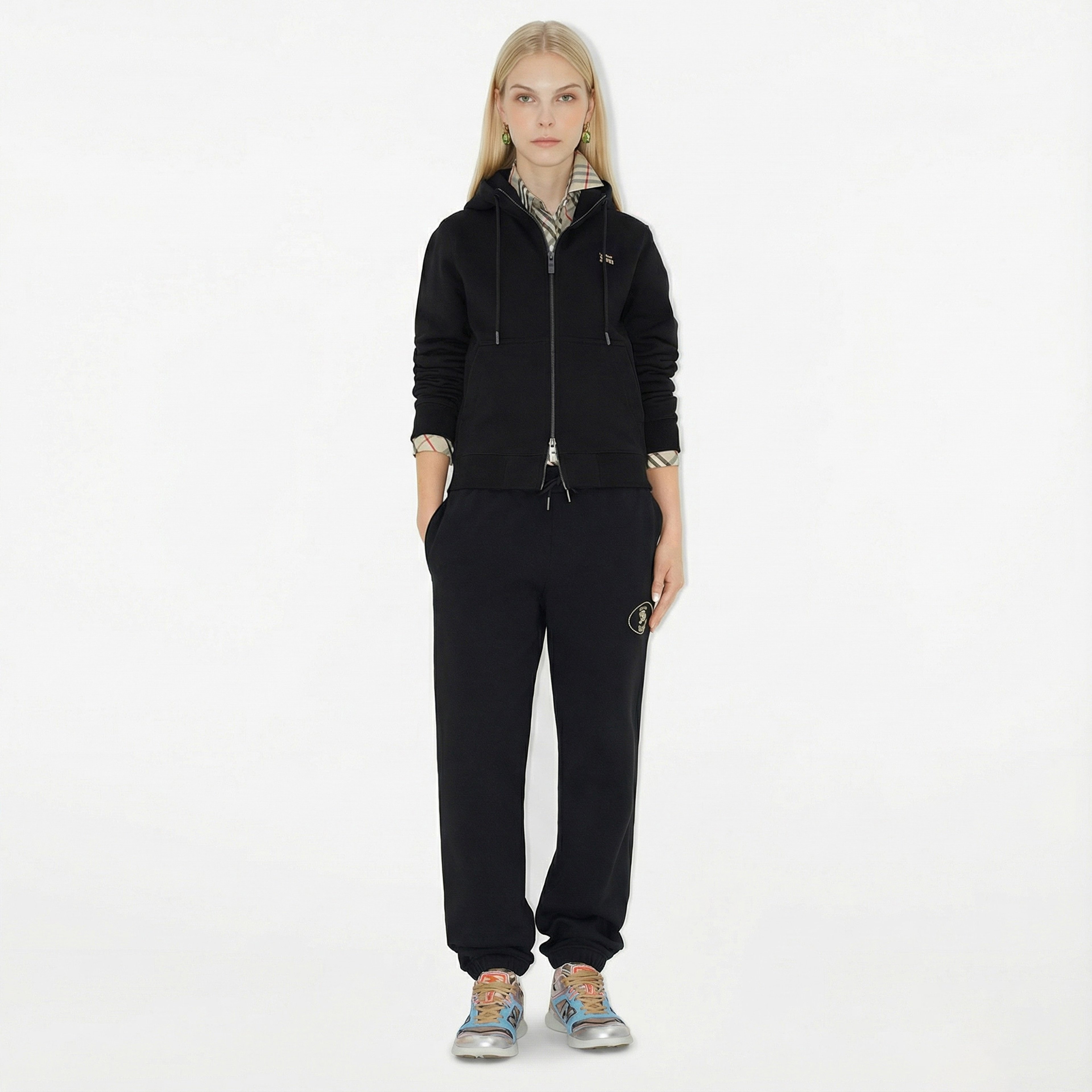 Burberry Kadın Siyah Sweatshirt