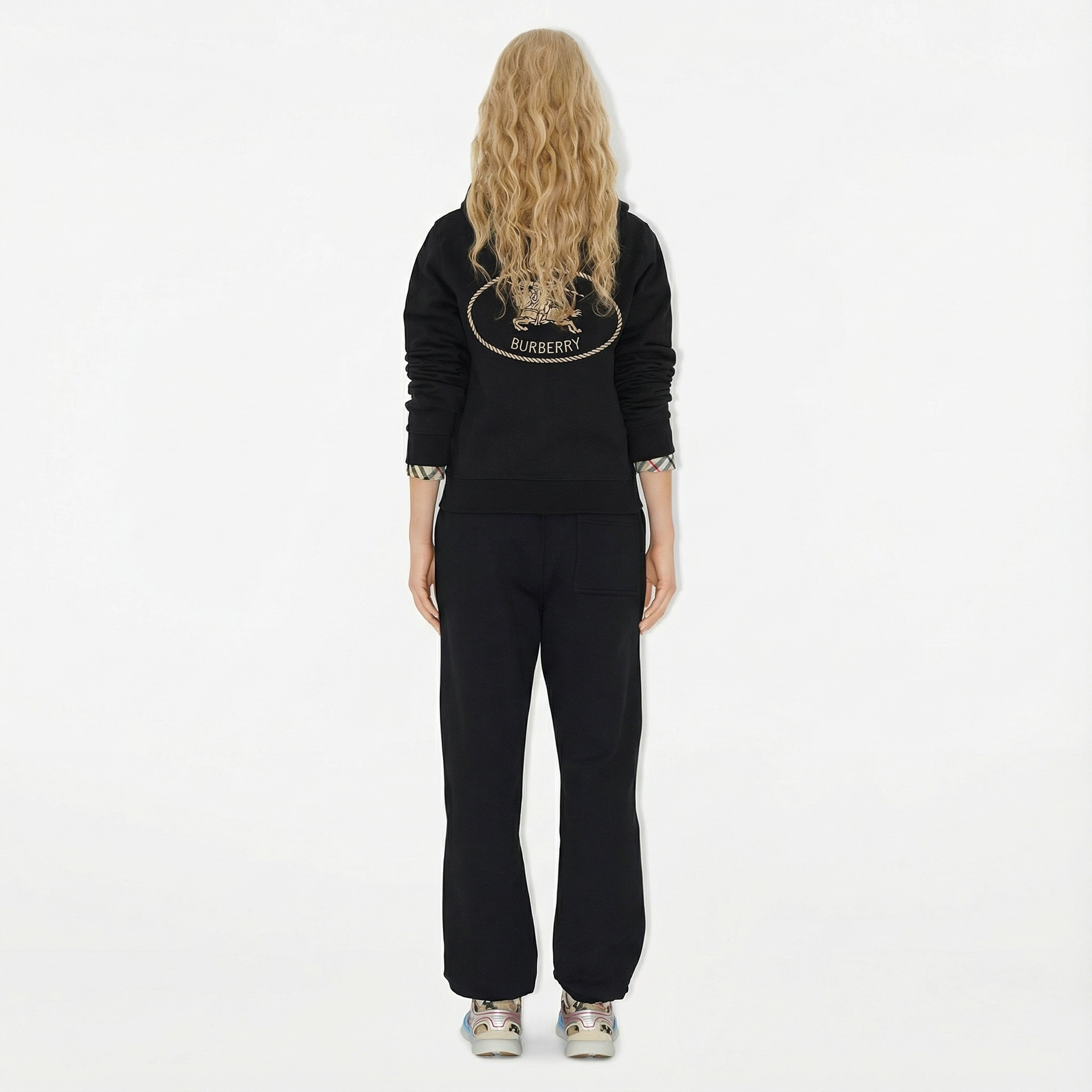 Burberry Kadın Siyah Sweatshirt
