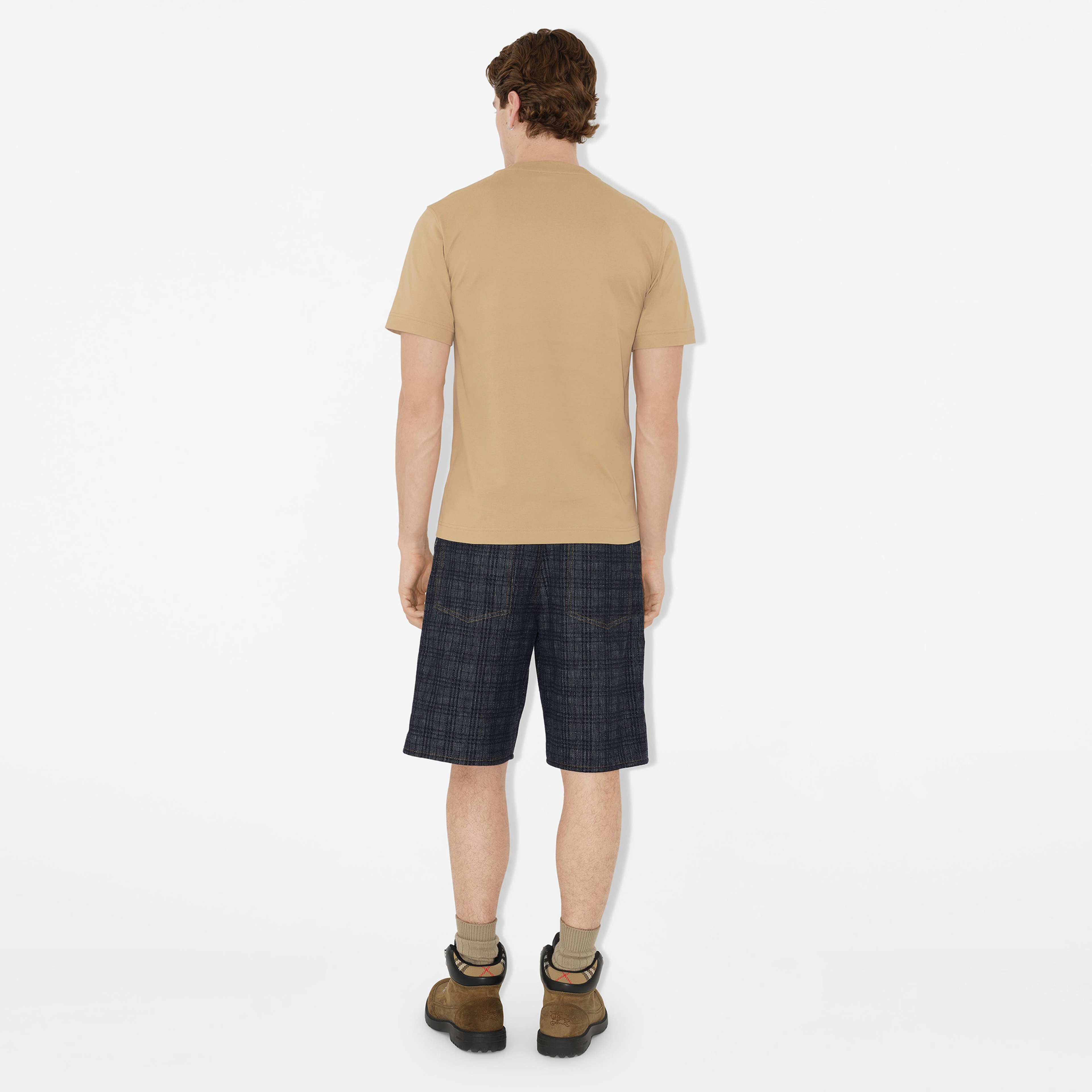 Burberry Erkek Bej T-Shirt