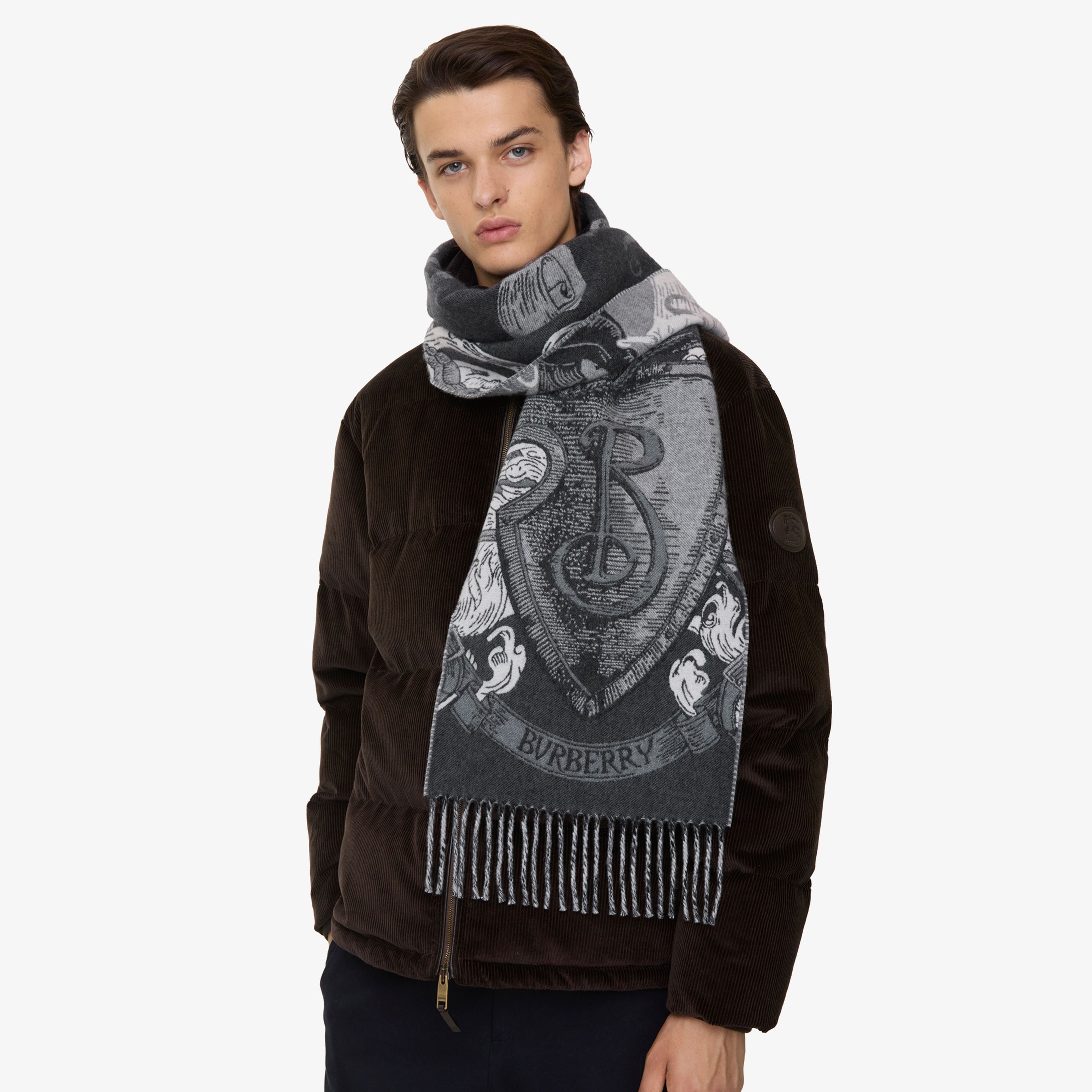 Burberry Kadın Siyah Atkı