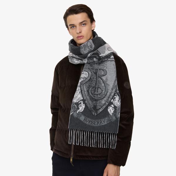 Burberry Kadın Siyah Atkı
