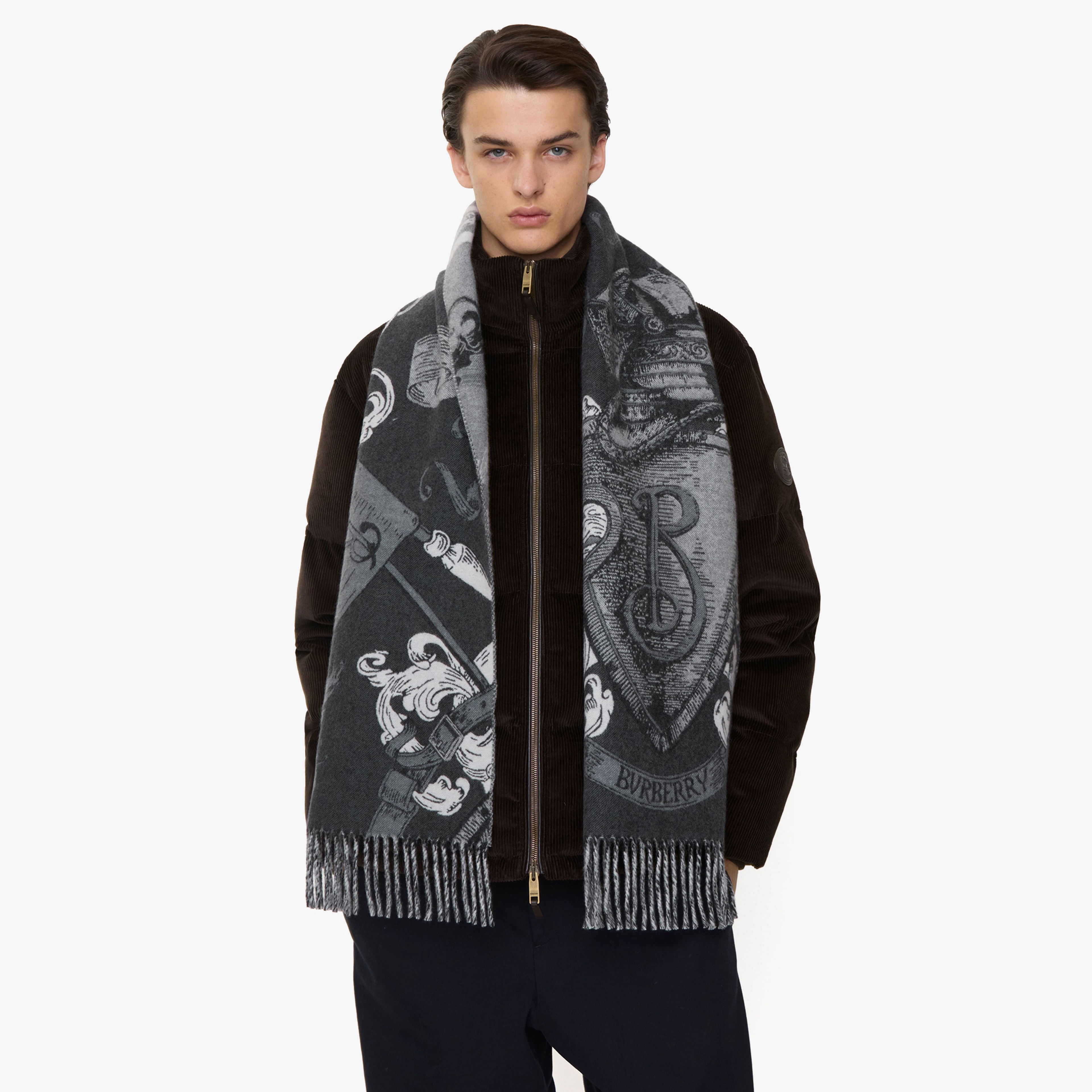 Burberry Kadın Siyah Atkı