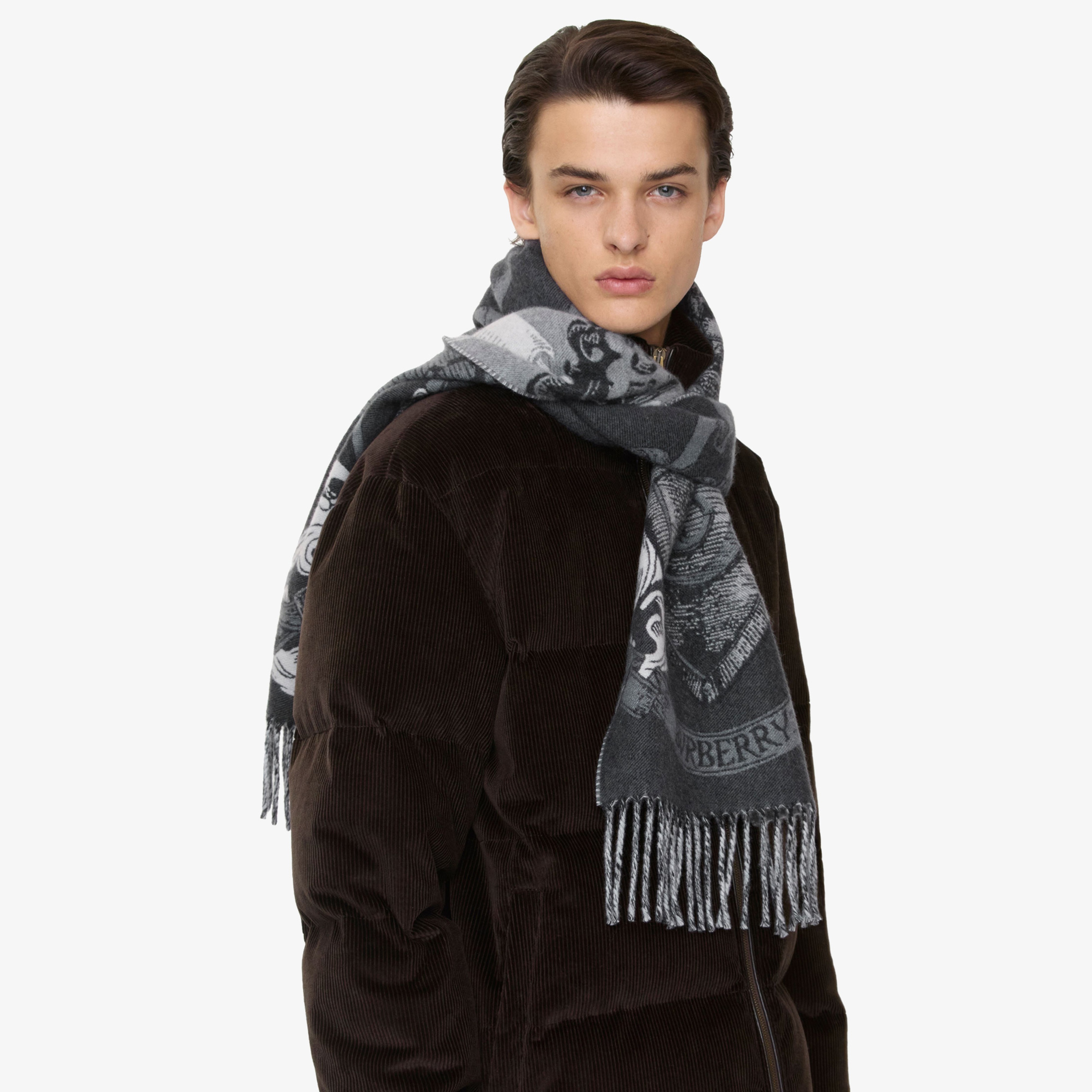 Burberry Kadın Siyah Atkı