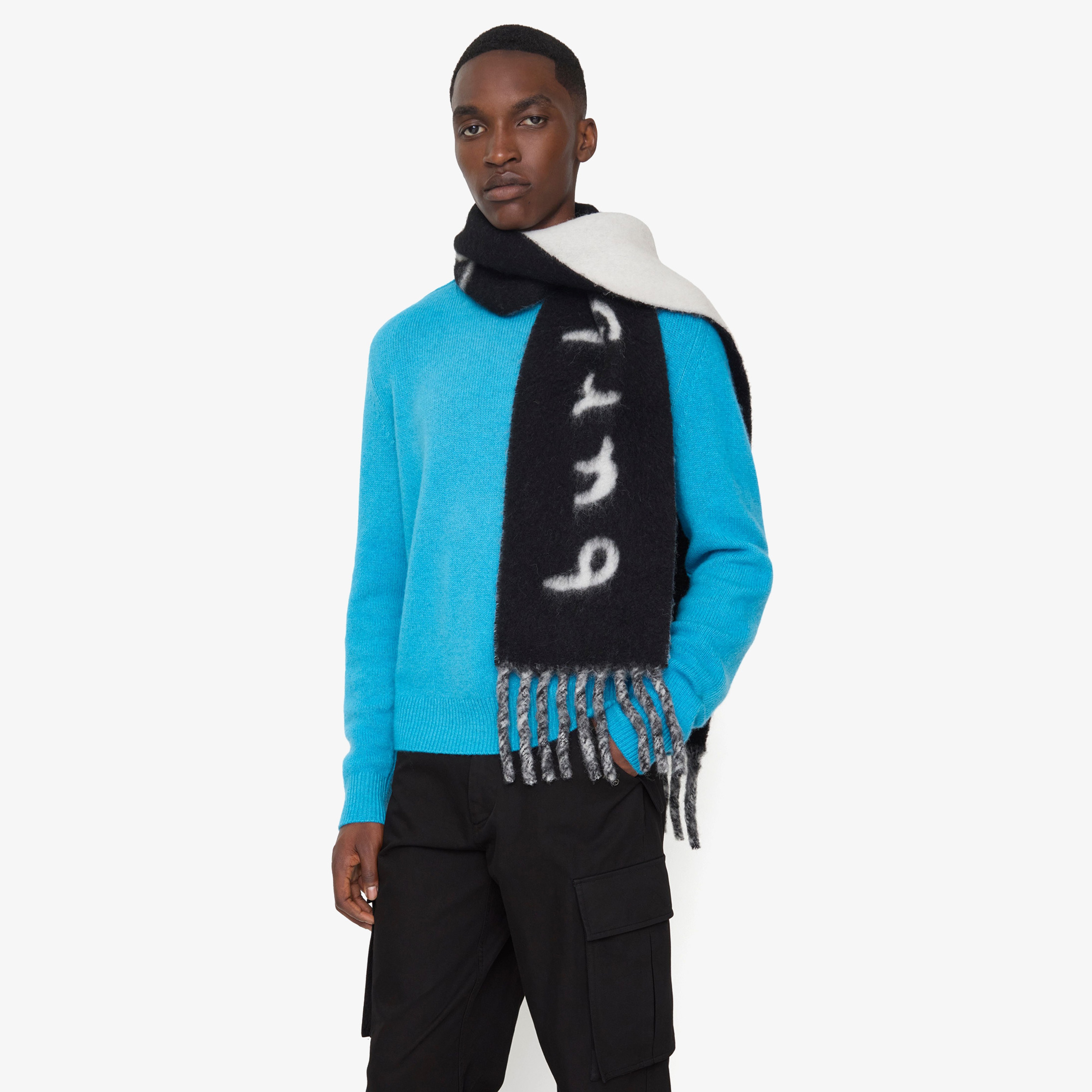 Burberry Kadın Siyah Atkı