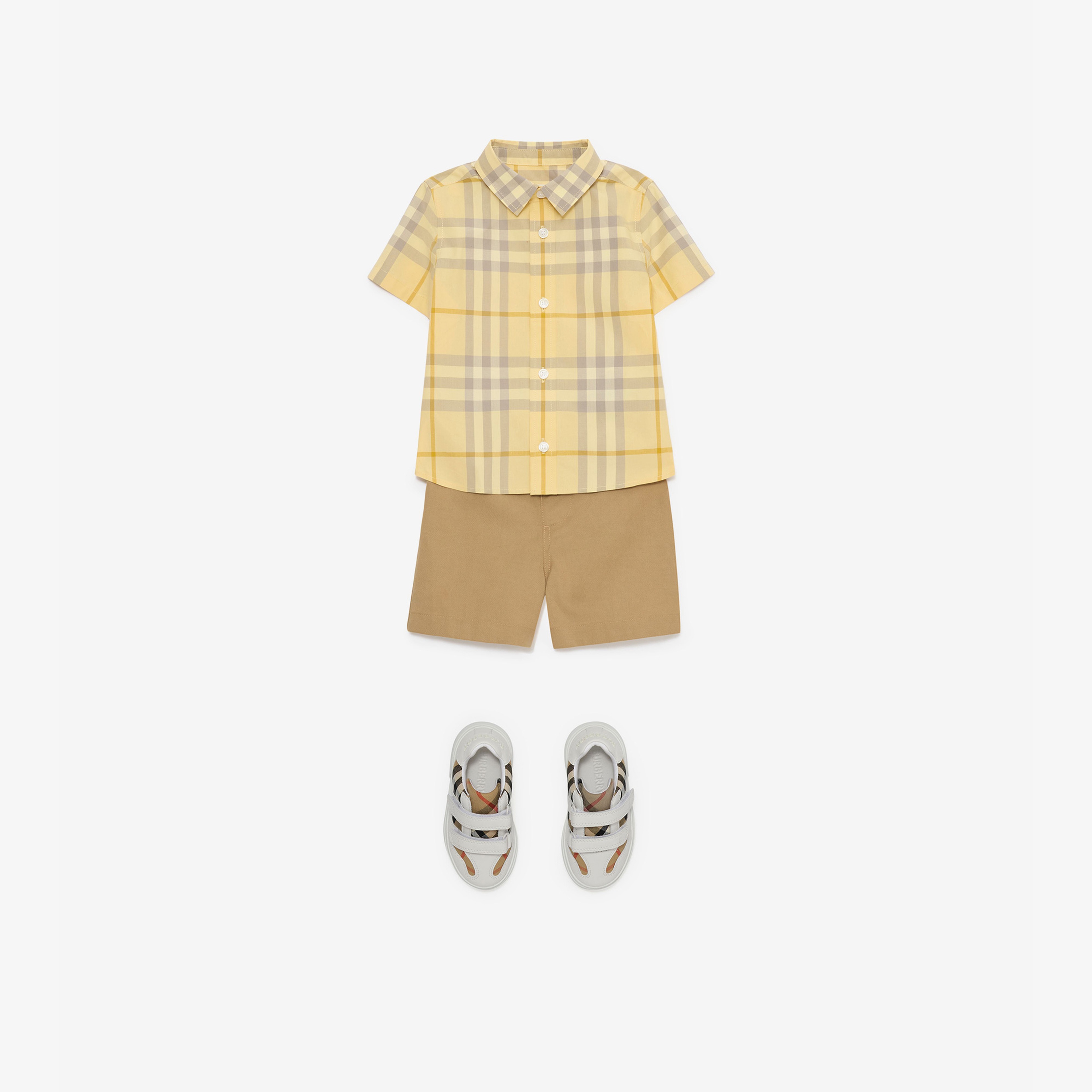 Burberry Çocuk Kahverengi Gömlek