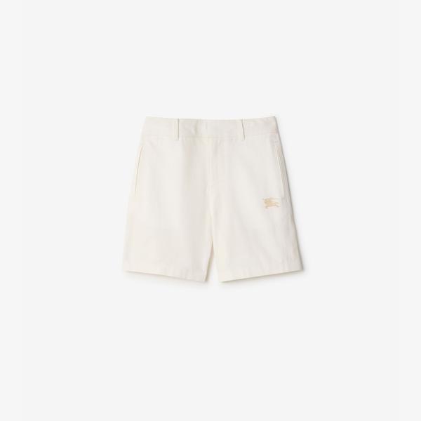 Burberry Çocuk Beyaz Sort