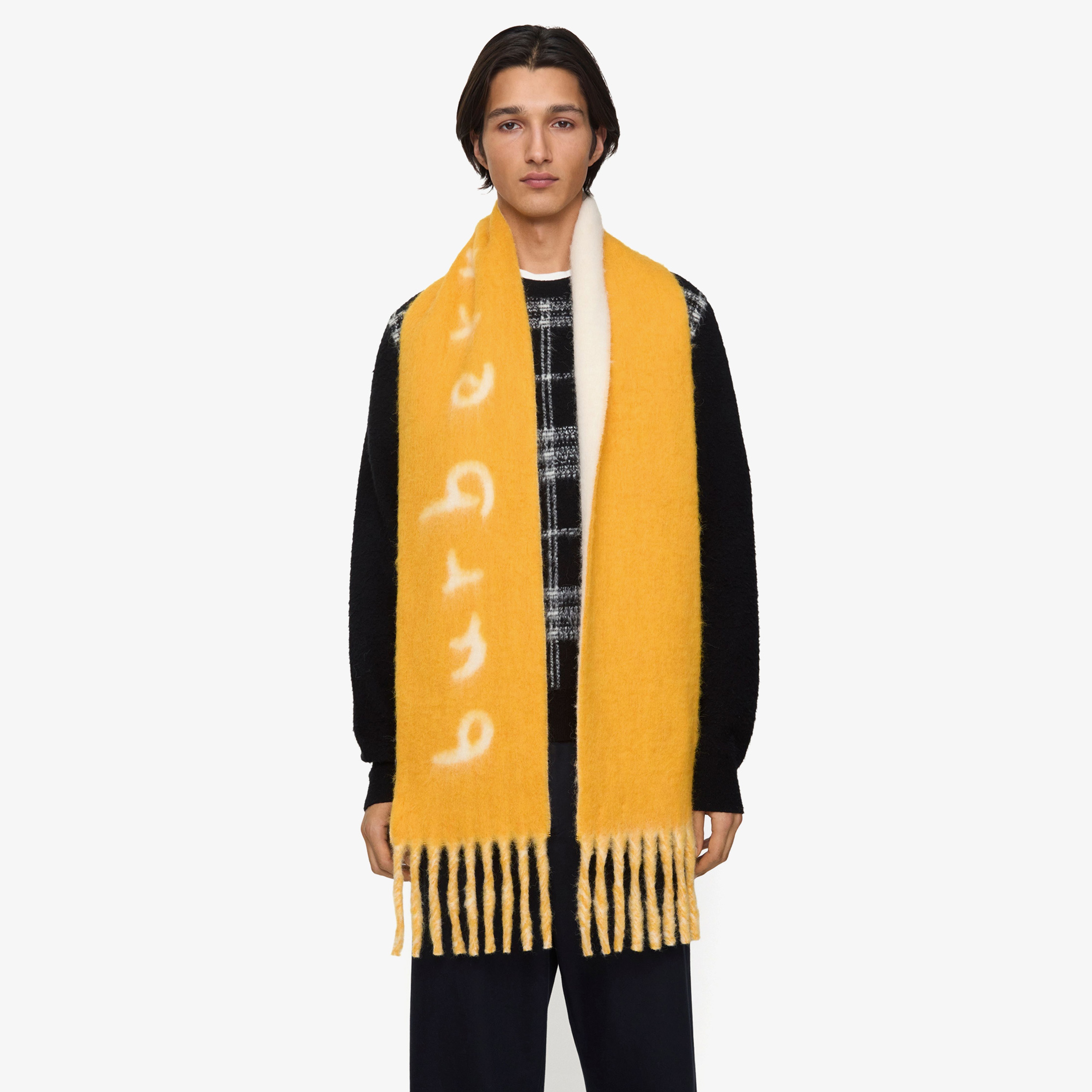 Burberry Kadın Sarı Atkı