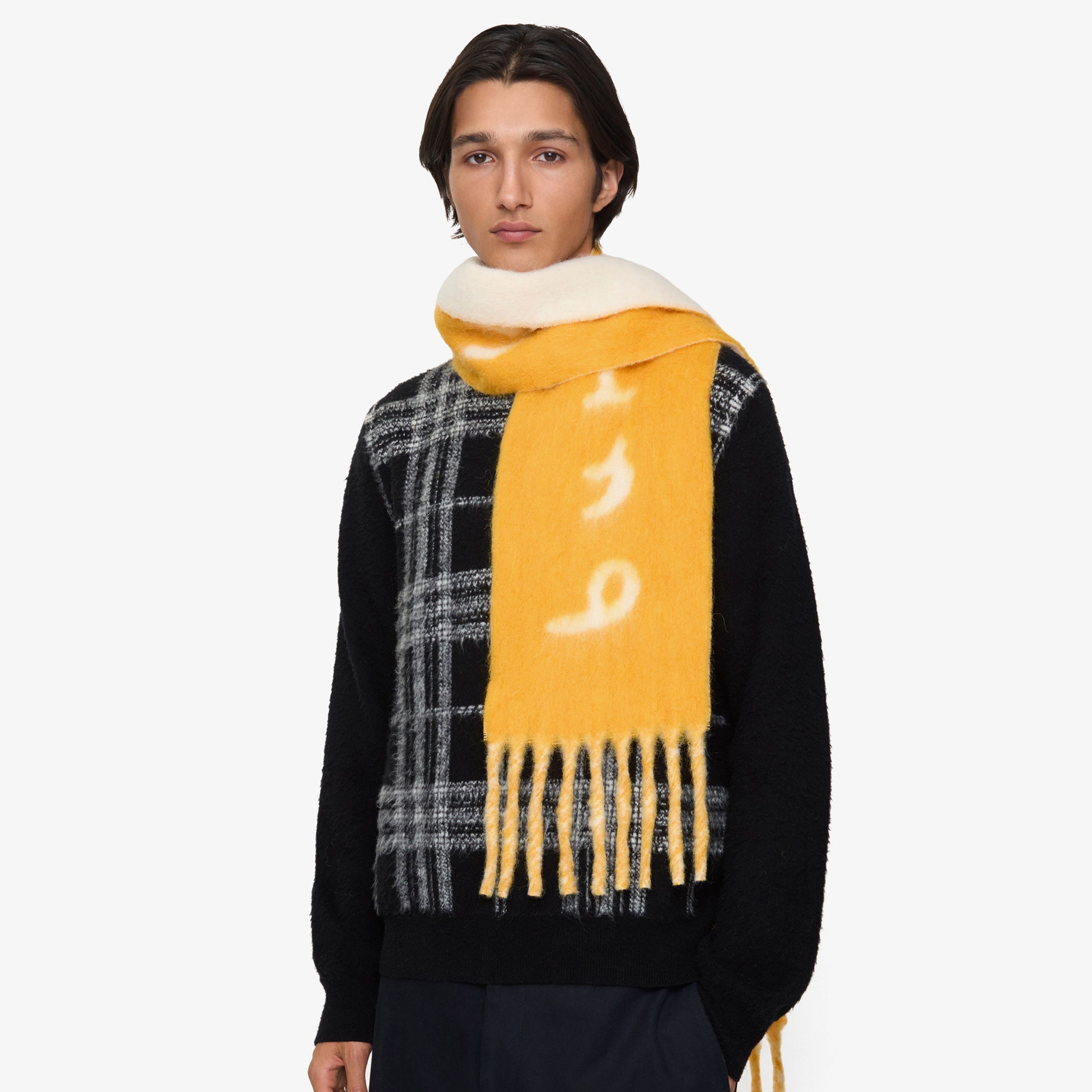 Burberry Kadın Sarı Atkı