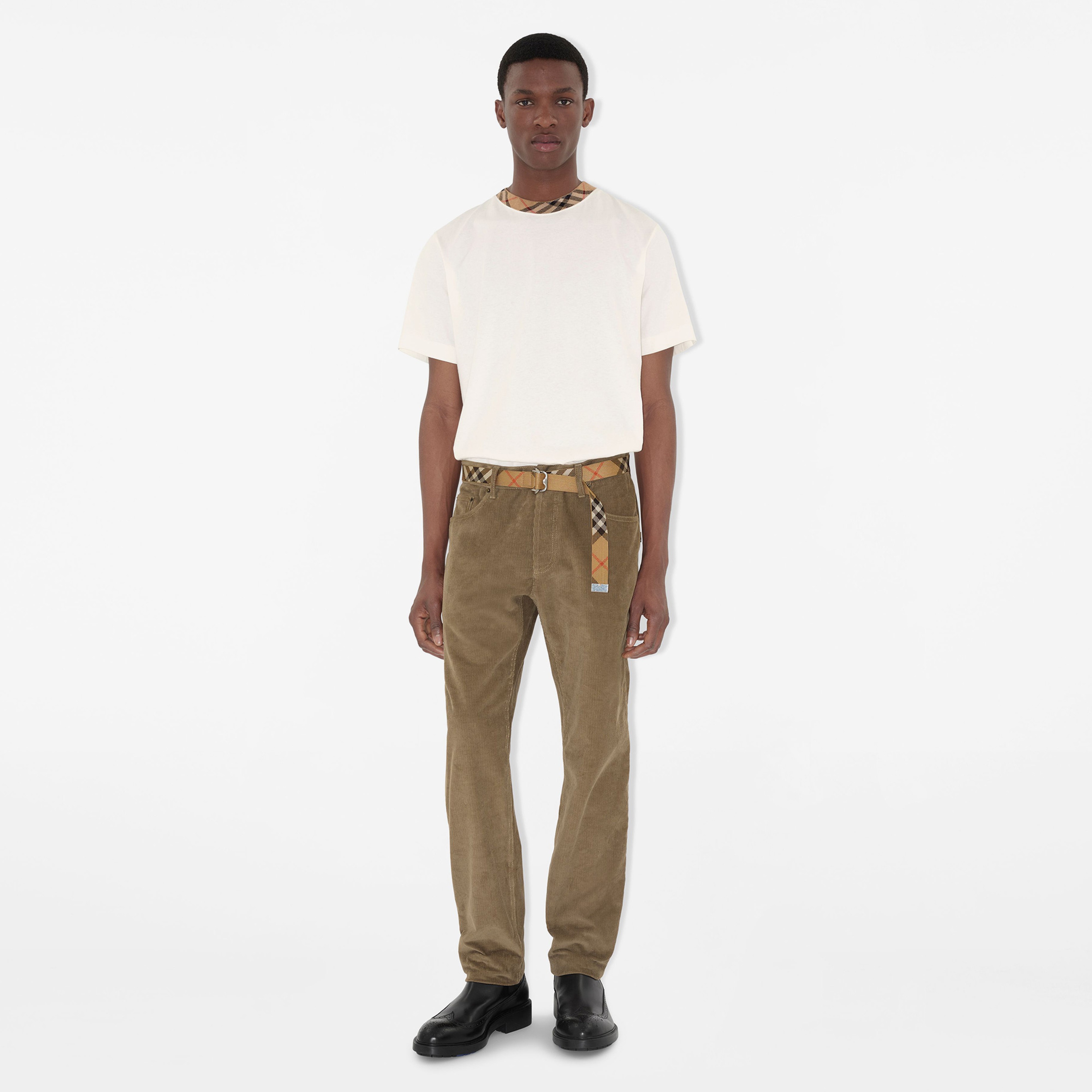 Burberry Erkek Mavi Pantolon