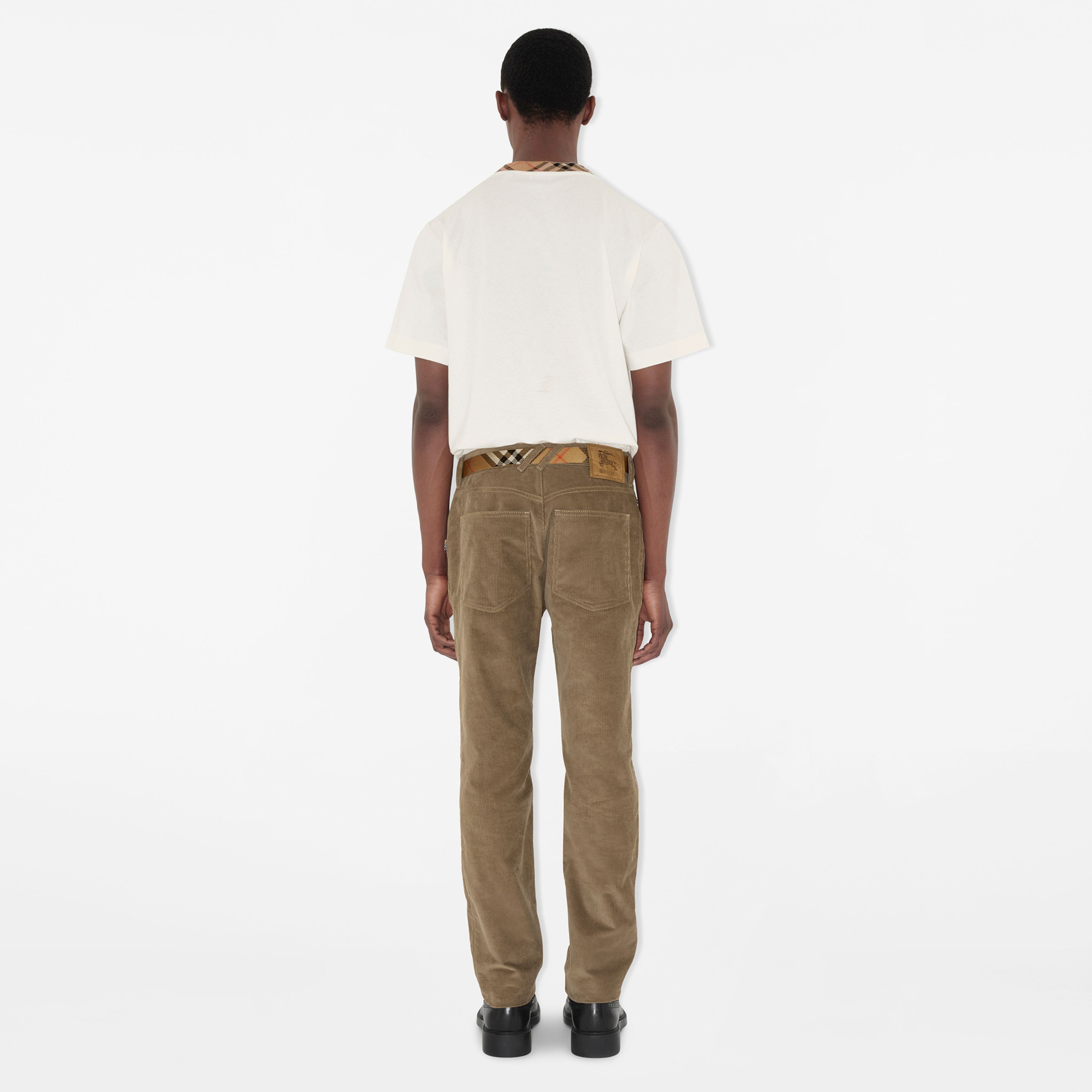 Burberry Erkek Mavi Pantolon