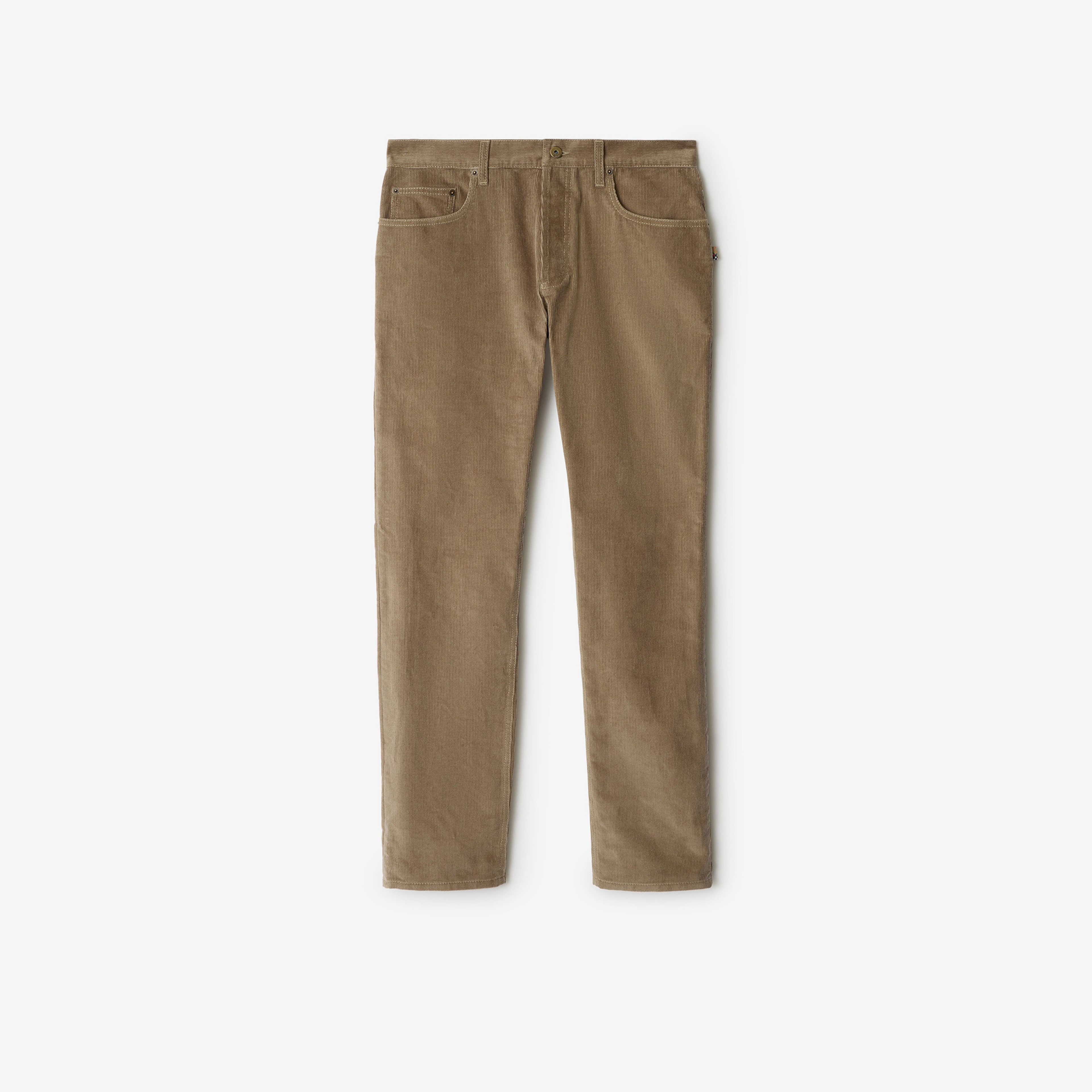 Burberry Erkek Mavi Pantolon