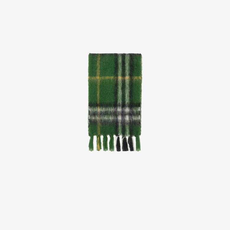 Burberry Kadın Yeşil Atkı