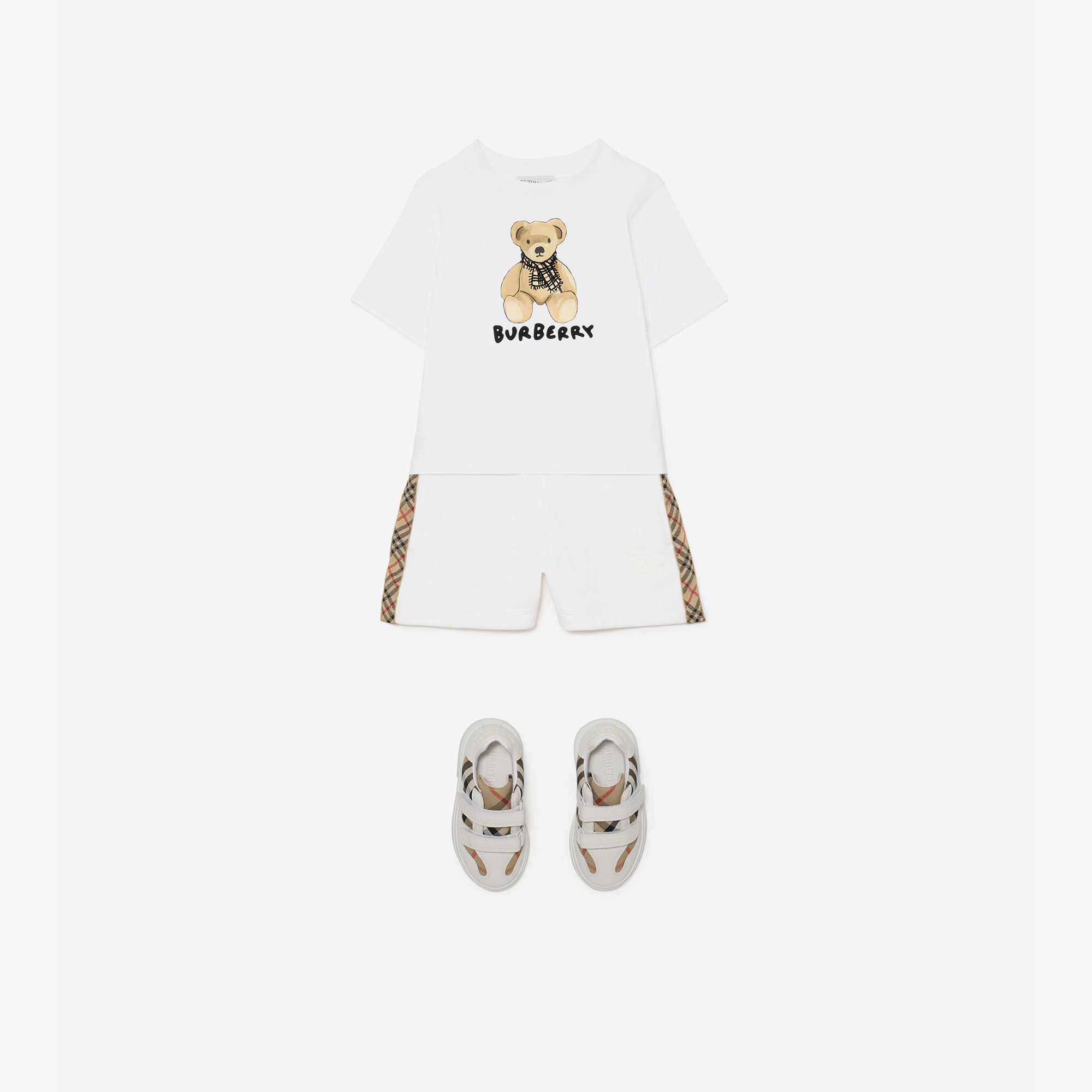 Burberry Çocuk Beyaz T-Shirt18 Ay8112507| Occasion