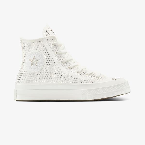 Converse x Swarovski Kadın Beyaz Chuck 70 Sneaker