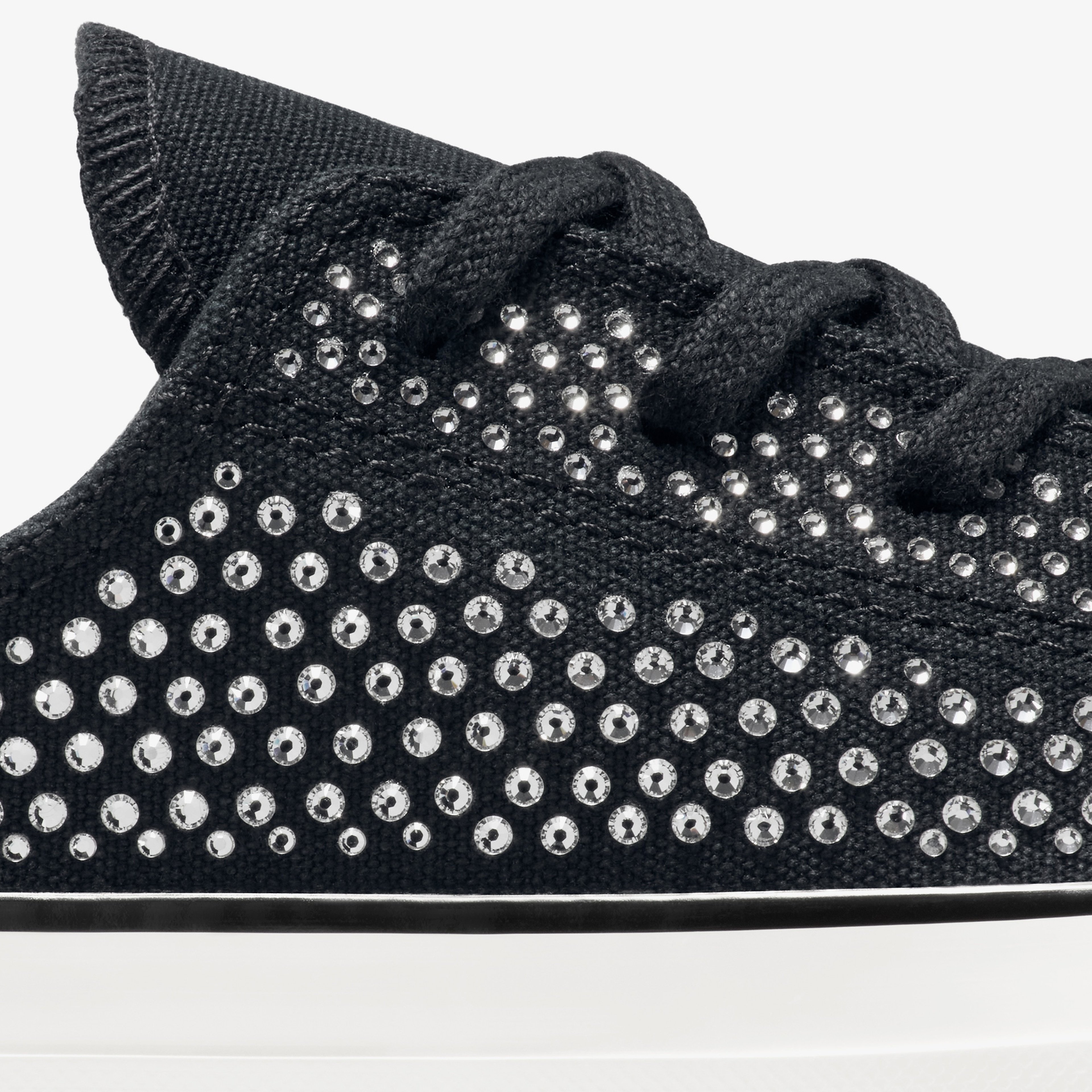Converse x Swarovski Unisex Siyah Chuck 70 Sneaker