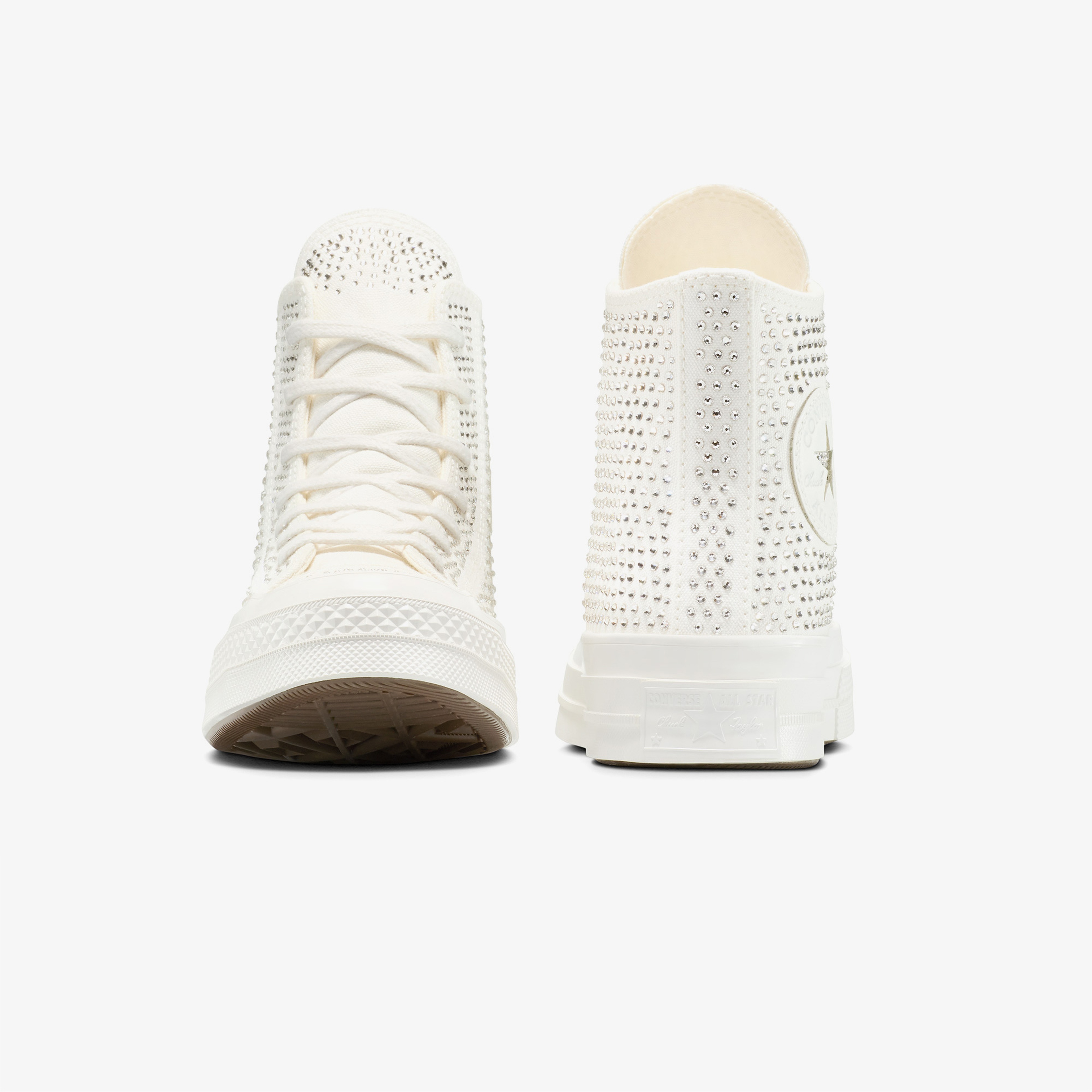 Converse x Swarovski Kadın Beyaz Chuck 70 Sneaker