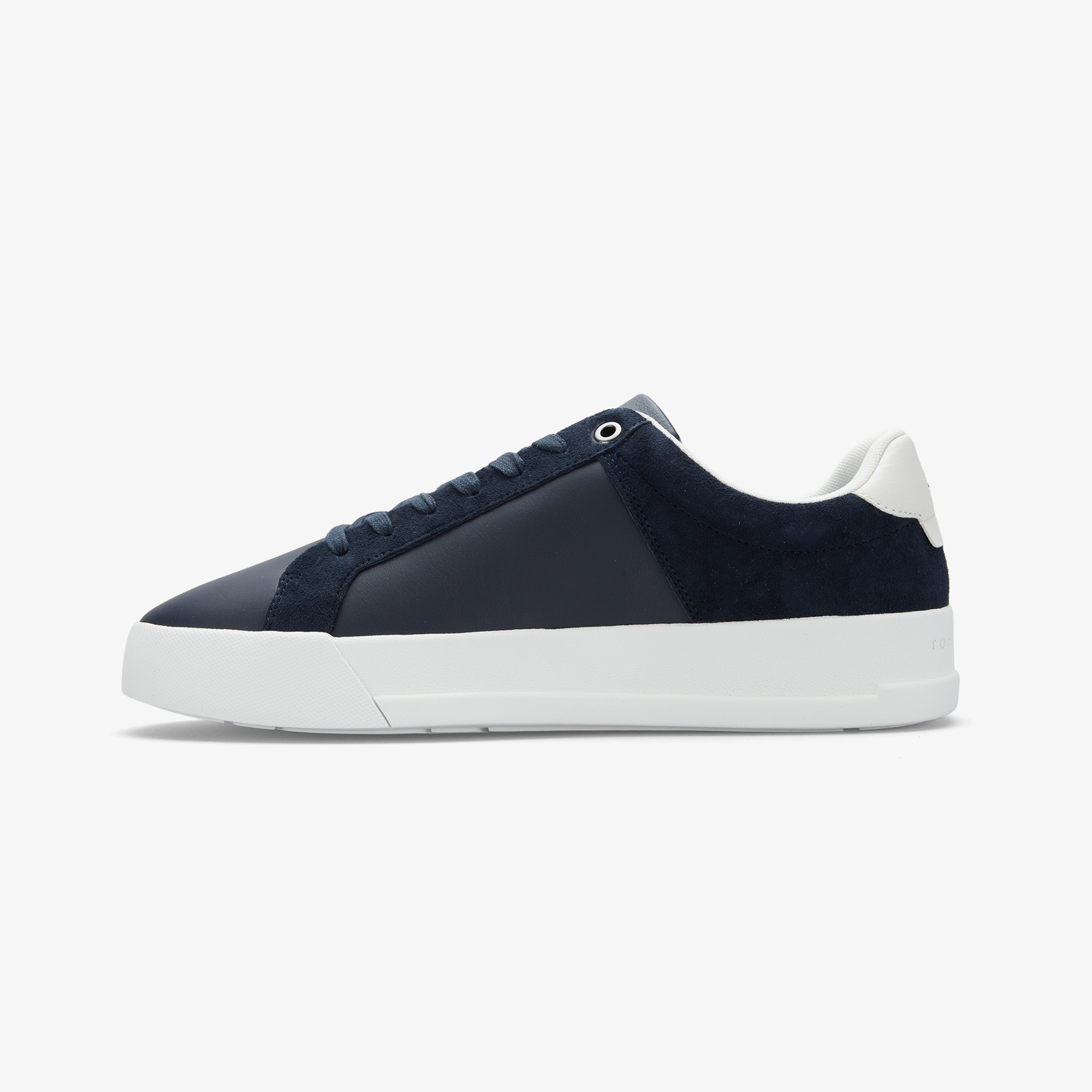 Tommy Hilfiger Court Mix Nubuck Erkek Lacivert Sneaker