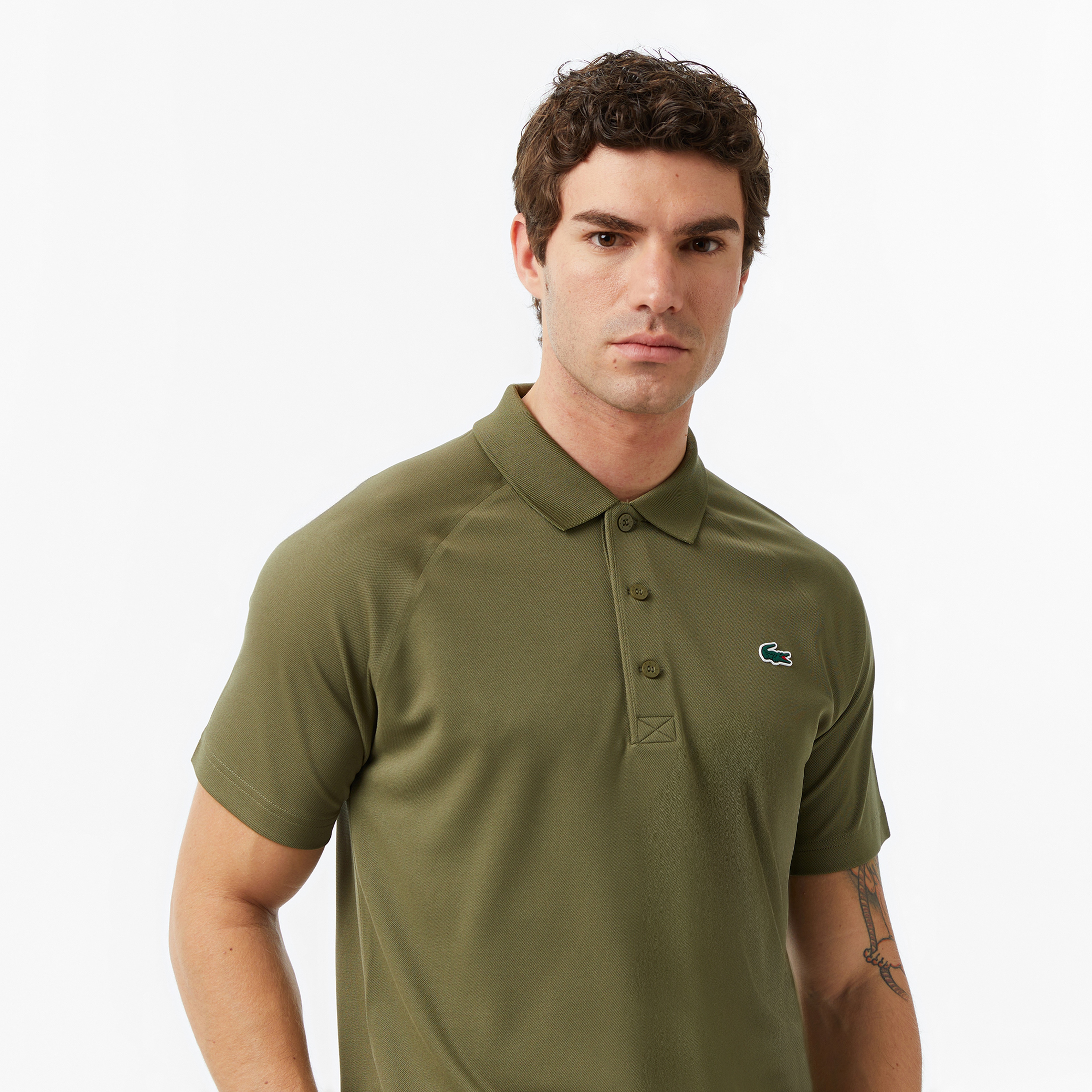 Lacoste Classic Erkek Haki Polo