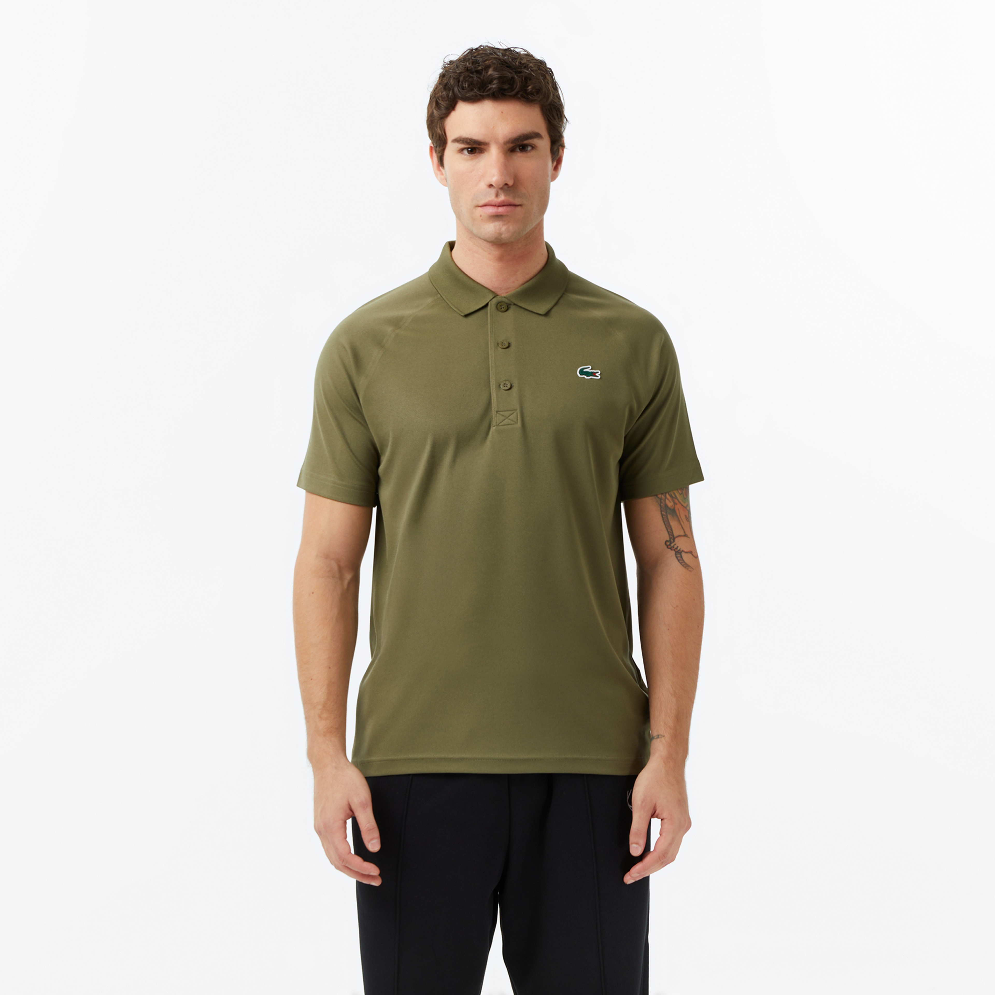 Lacoste Classic Erkek Haki Polo
