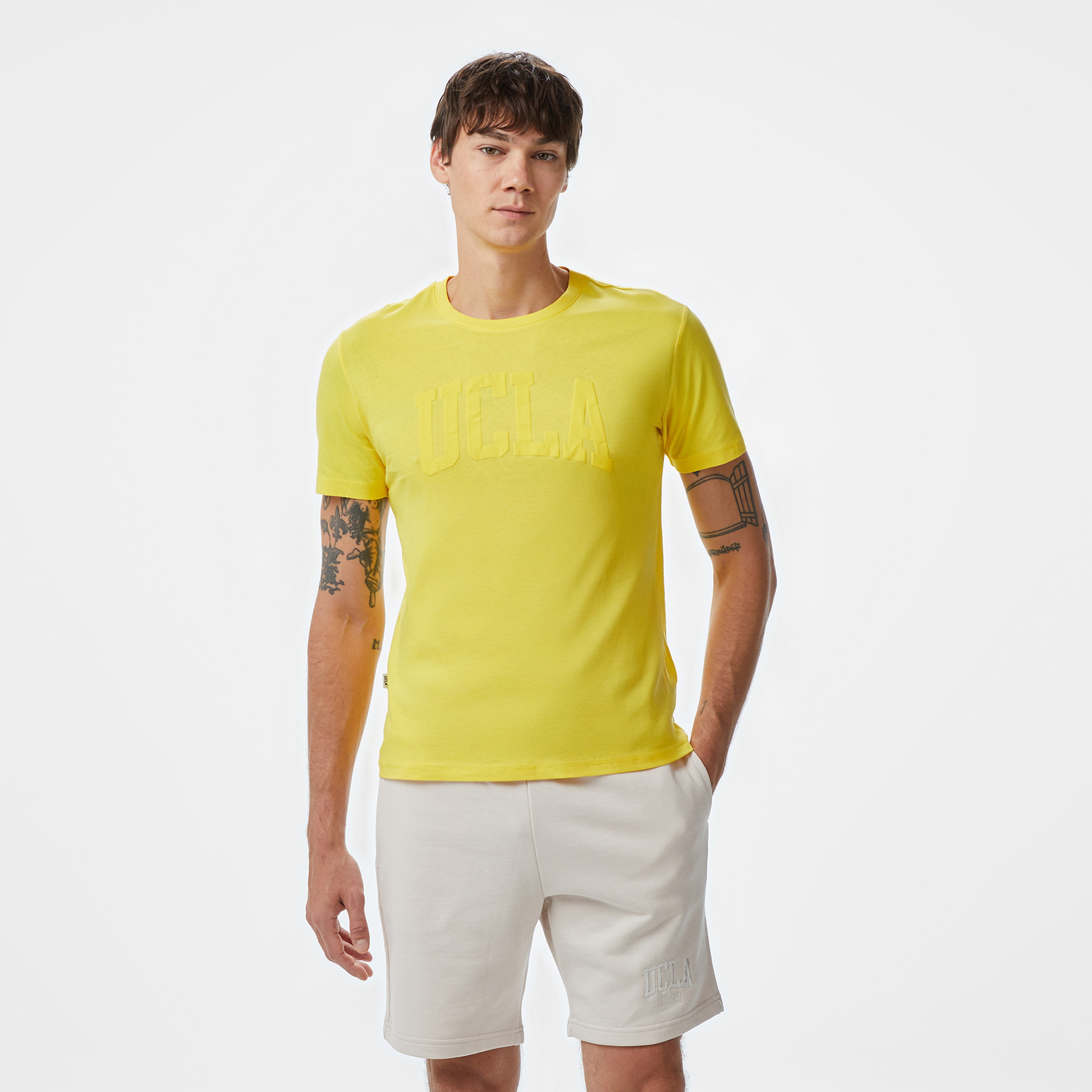 UCLA Culver Erkek Sarı T-Shirt