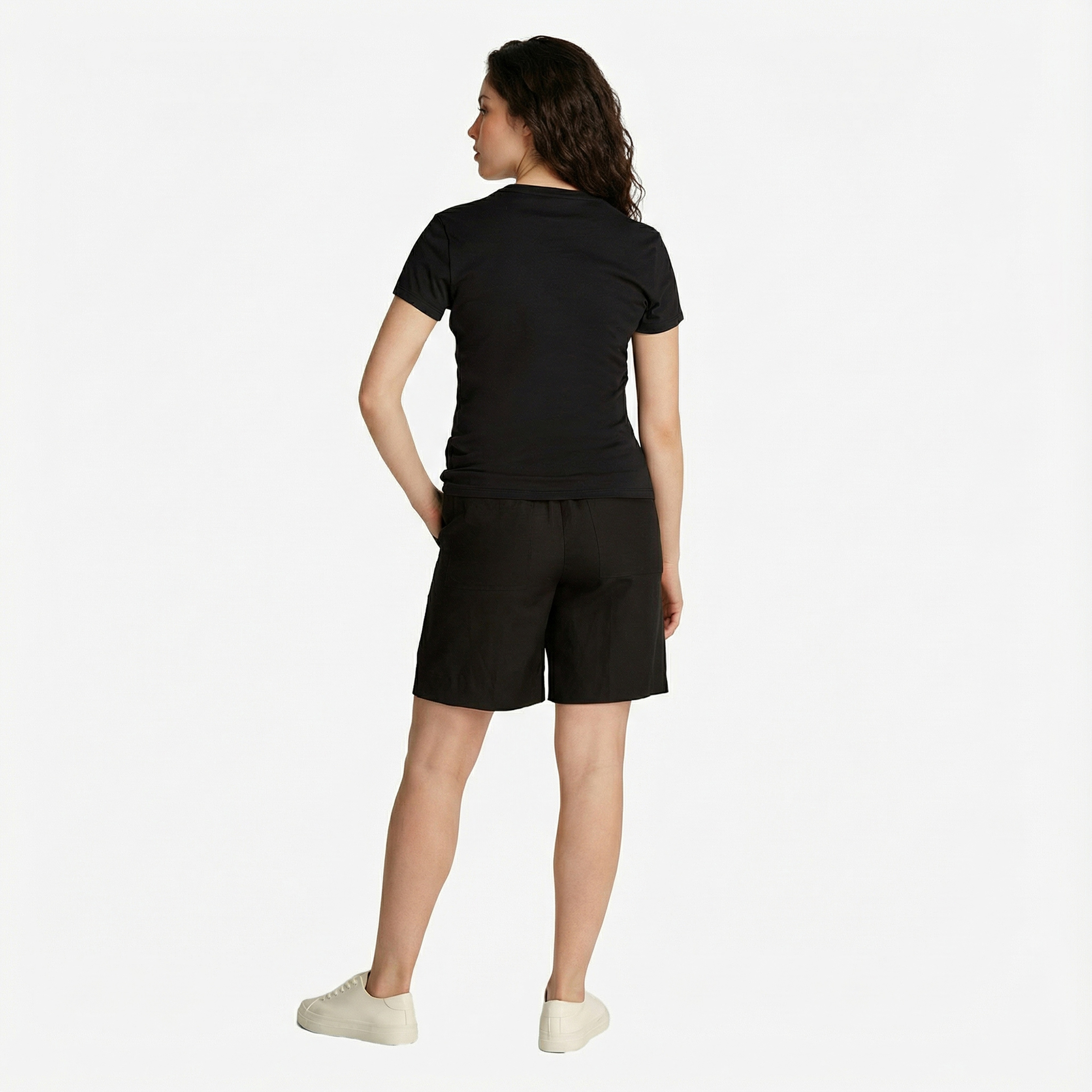 Calvin Klein Kadın Siyah T-Shirt