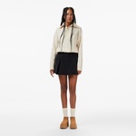 Tommy Jeans Canvas Mini Pleated Kadın Siyah Etek