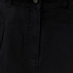 Tommy Jeans Canvas Mini Pleated Kadın Siyah Etek