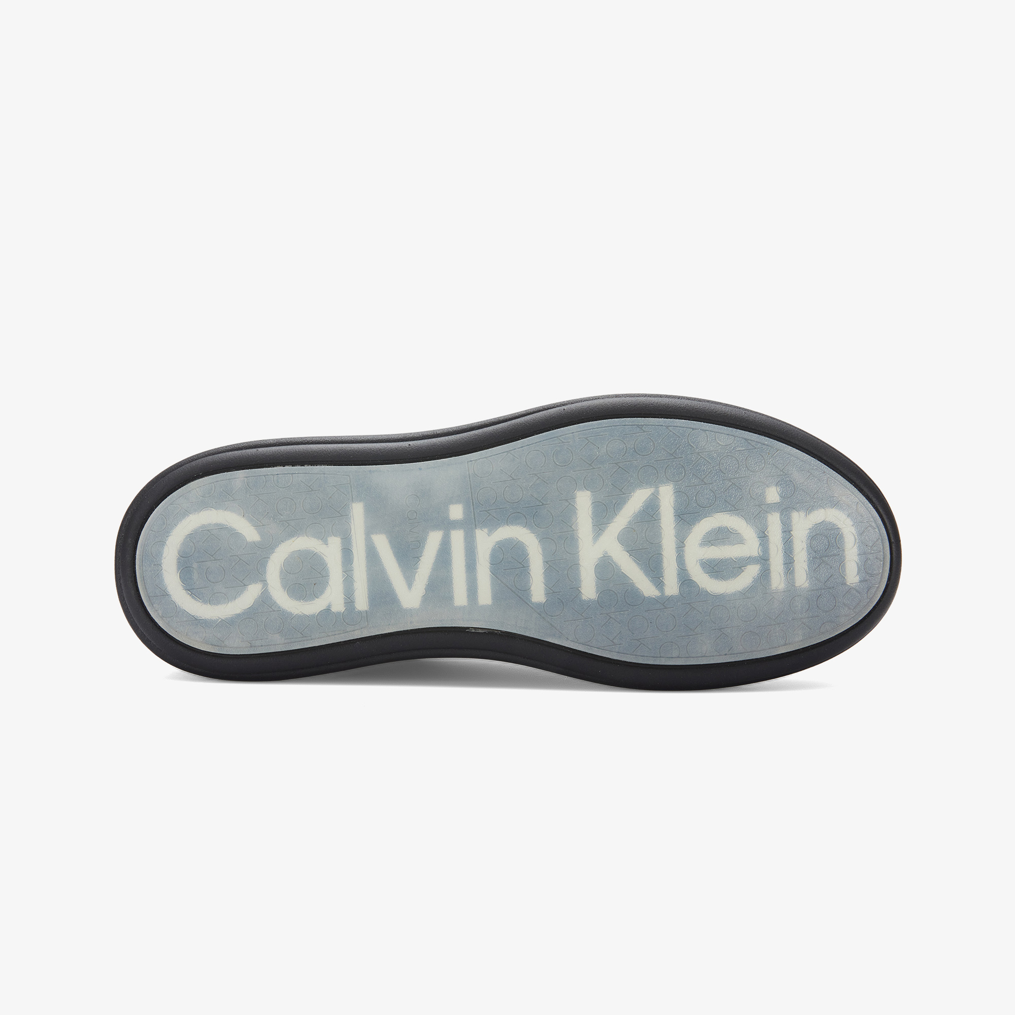 Calvin Klein Chunky Low Top Lace Up Mono Erkek Siyah Sneaker