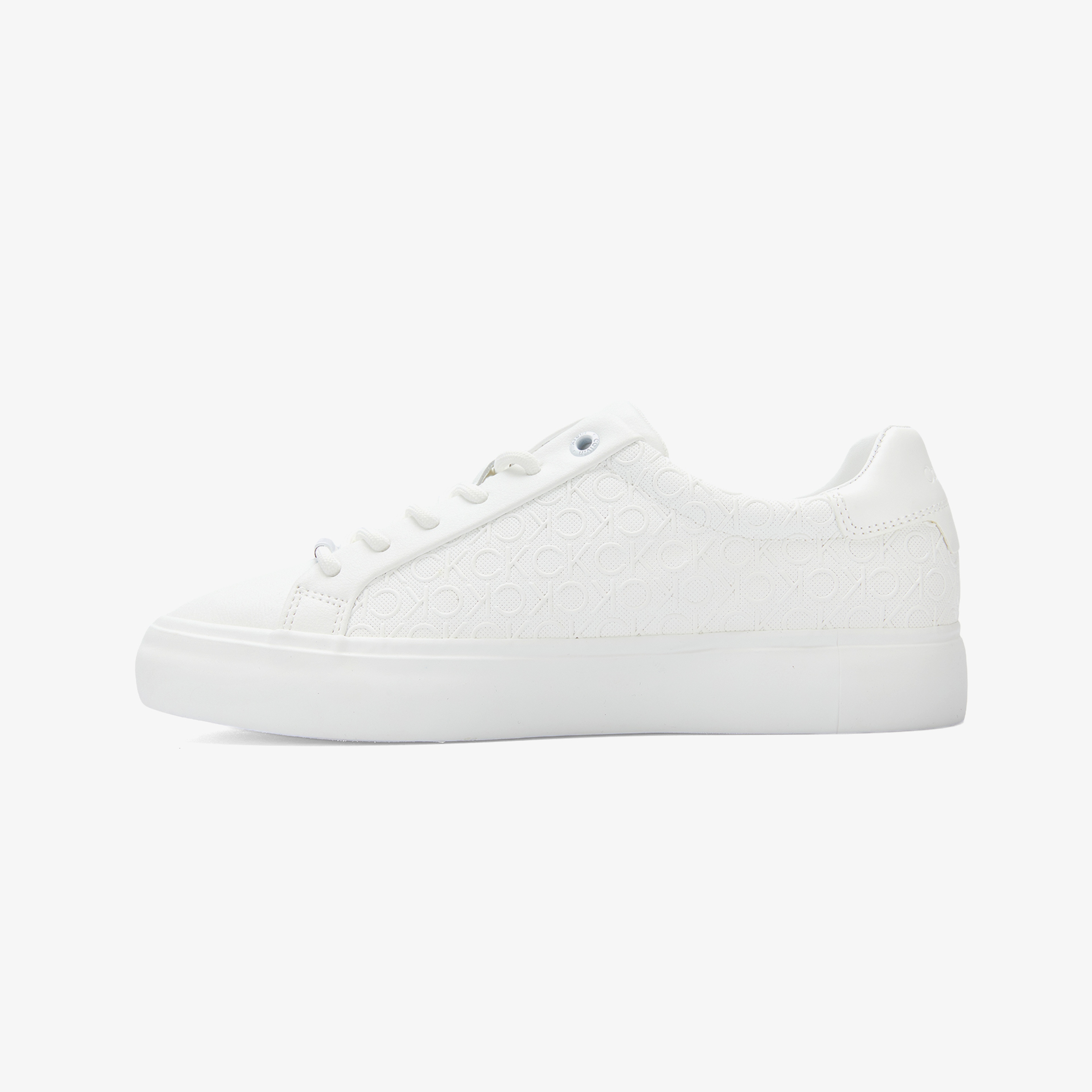 Calvin Klein Vulc Lace Up Mono Kadın Beyaz Sneaker