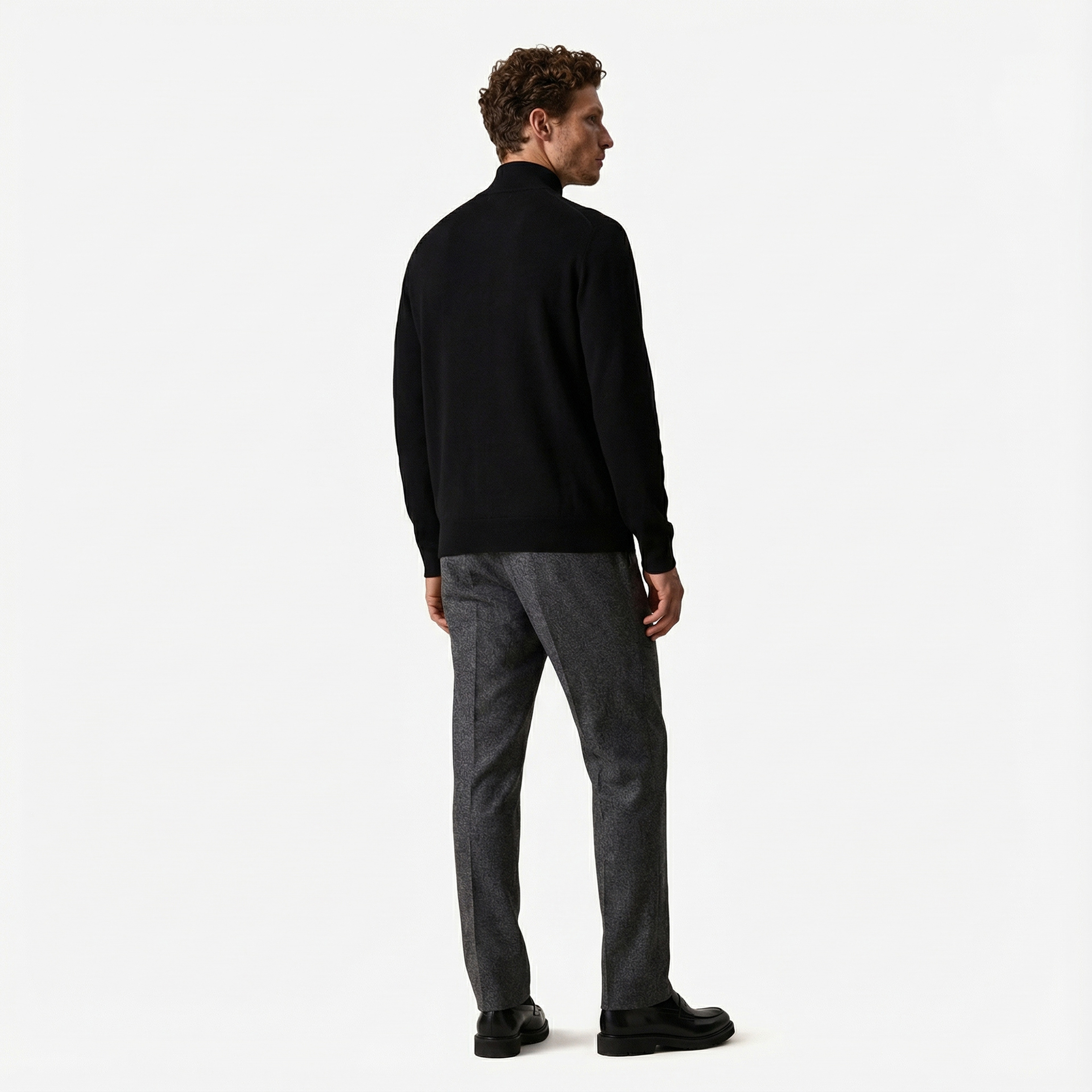 Calvin Klein Erkek Siyah Triko