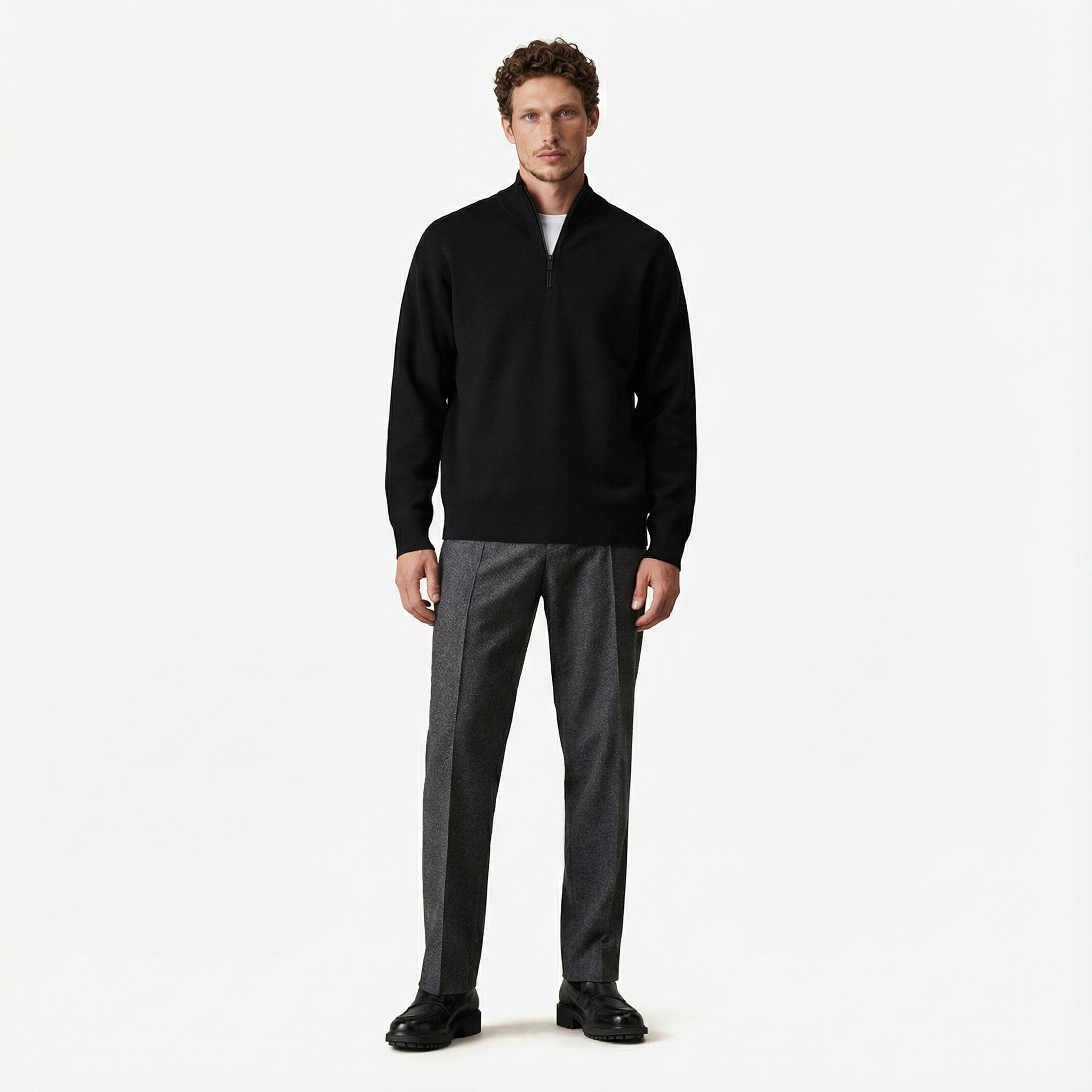 Calvin Klein Erkek Siyah Triko