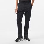Calvin Klein Slim Refined Cotton Stretch Carg Erkek Siyah Pantolon