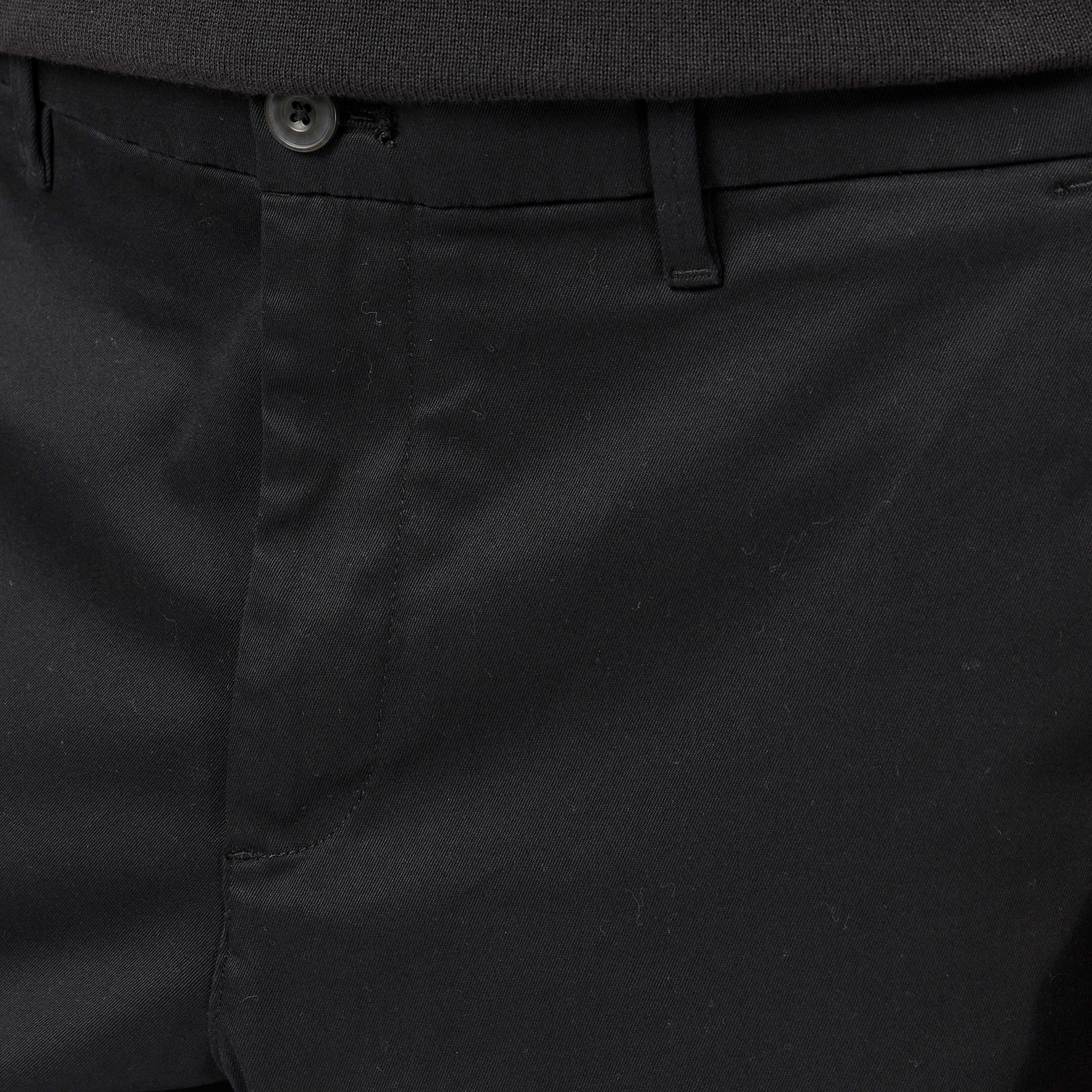 Calvin Klein Slim Refined Stretch Cargo Erkek Siyah Pantolon